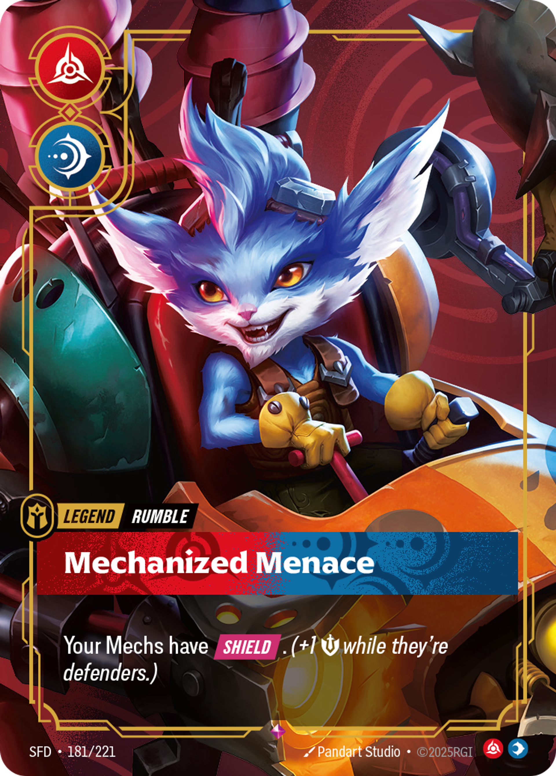 Rumble - Mechanized Menace — Spiritforged — Riftbound