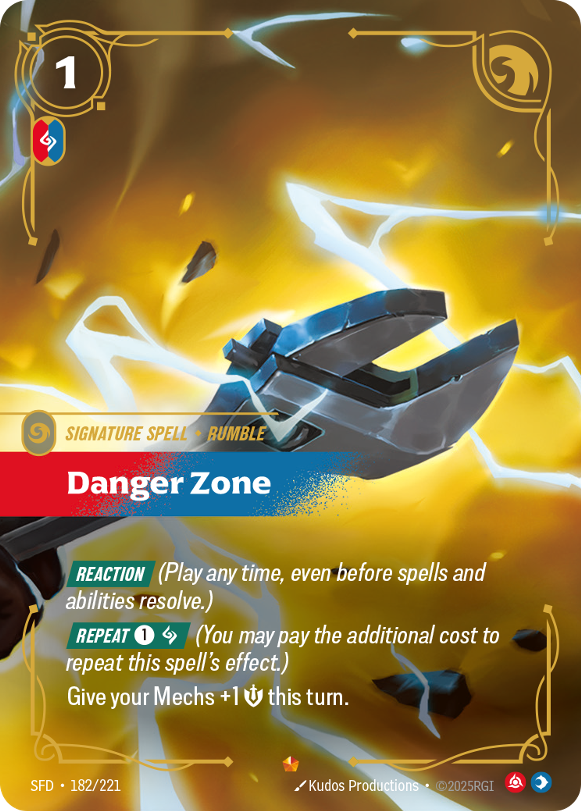 Danger Zone — Spiritforged — Riftbound