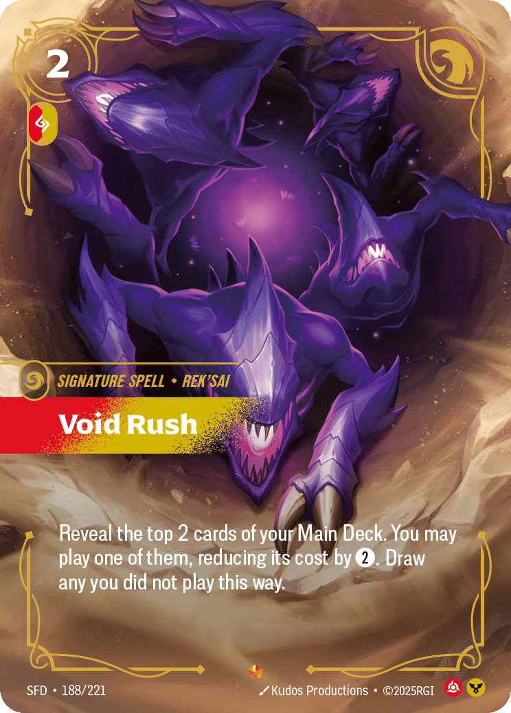 Void Rush — Spiritforged — Riftbound