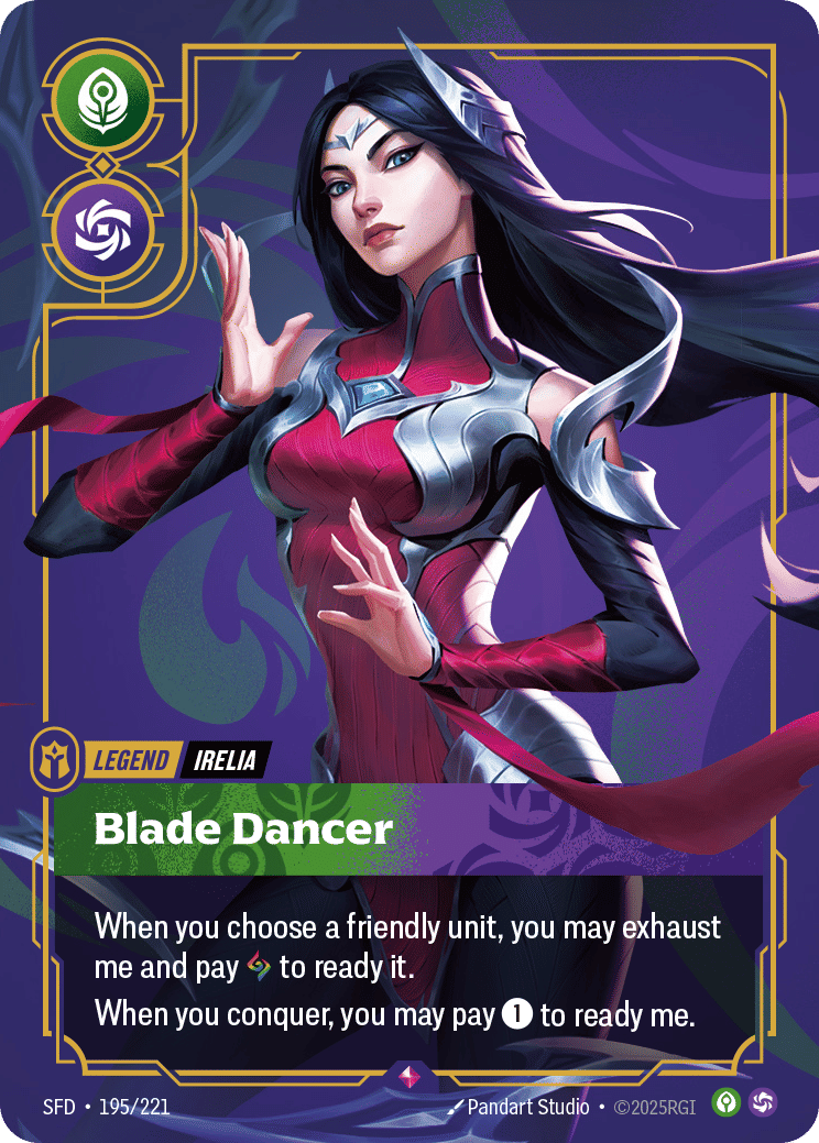 Irelia - Blade Dancer — Spiritforged — Riftbound: League of Legends TCG