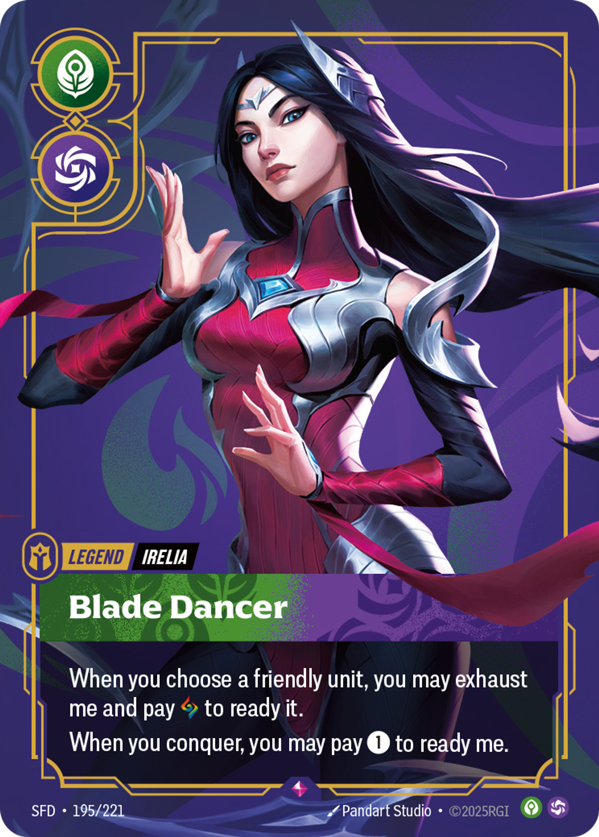 Irelia - Blade Dancer — Spiritforged — Riftbound