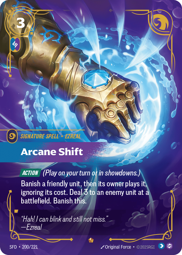 Arcane Shift — Spiritforged — Riftbound