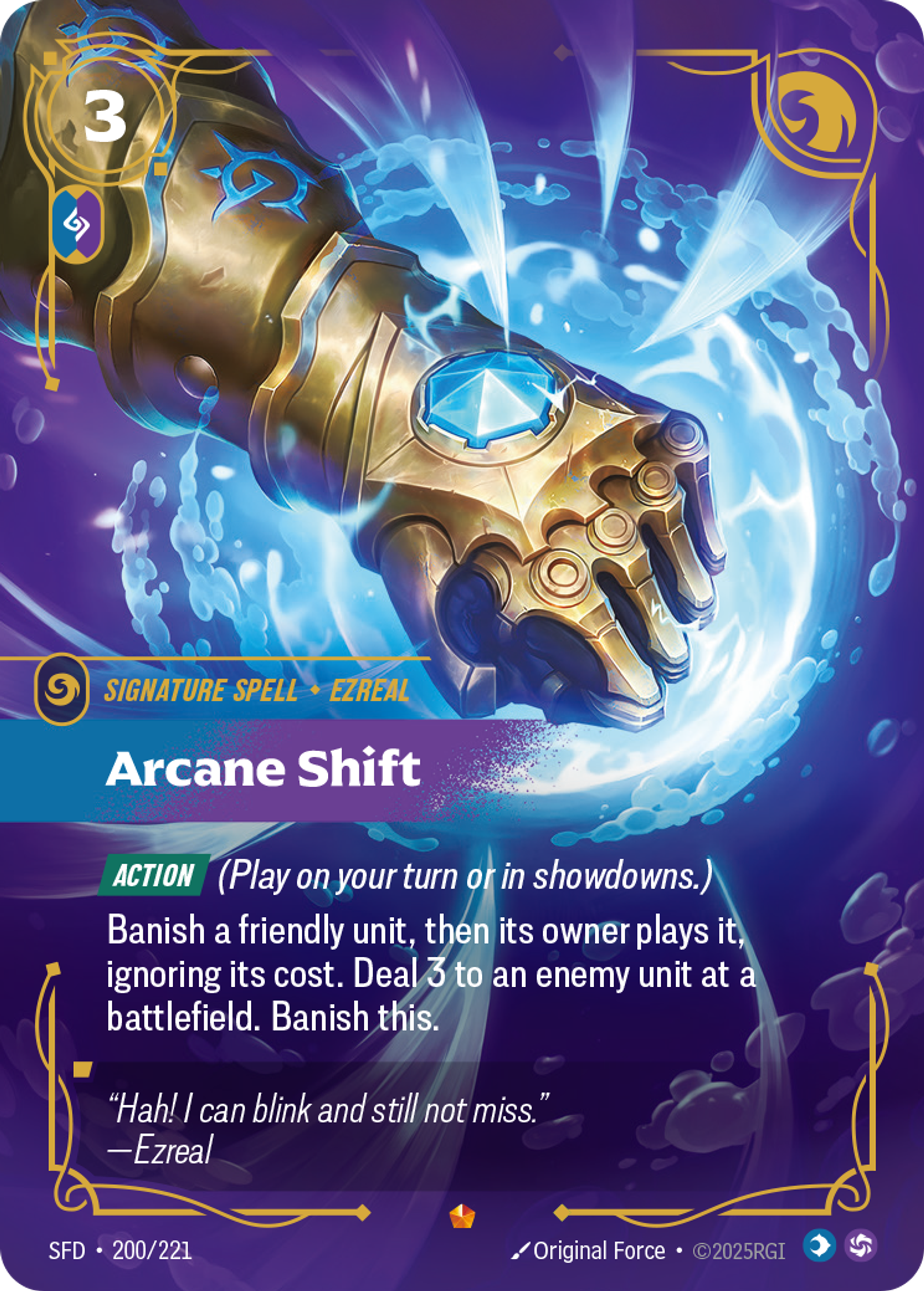 Arcane Shift — Spiritforged — Riftbound