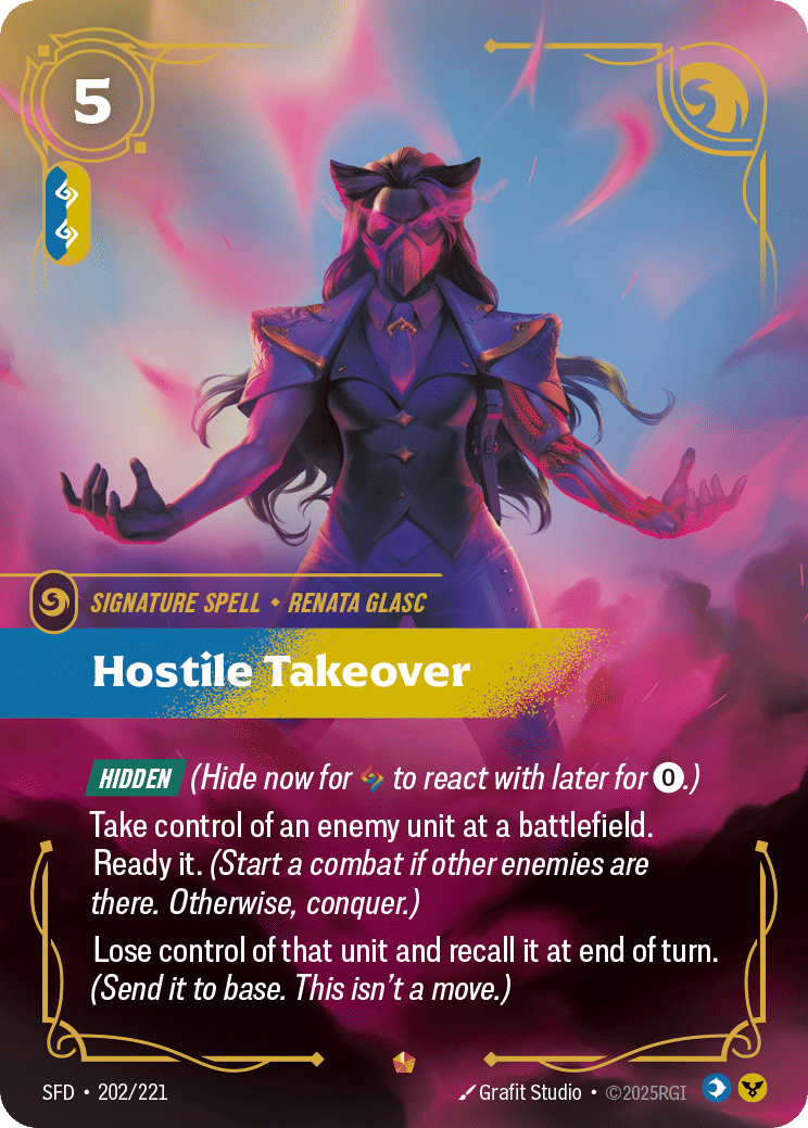 Hostile Takeover — Spiritforged — Riftbound: League of Legends TCG