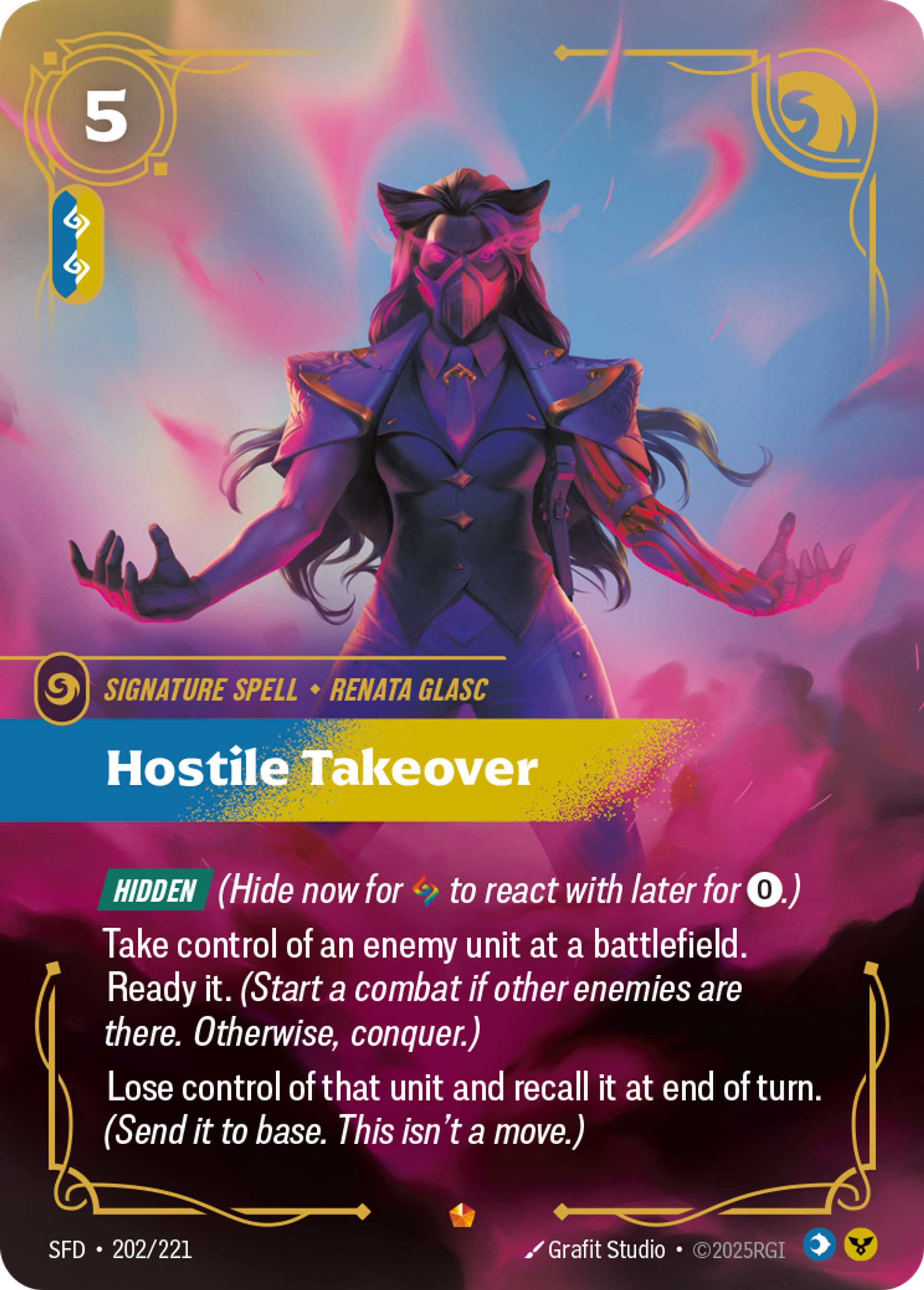 Hostile Takeover — Spiritforged — Riftbound: League of Legends TCG