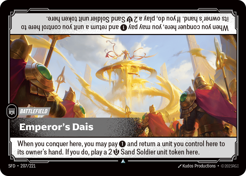 Emperor's Dais — Spiritforged — Riftbound: League of Legends TCG