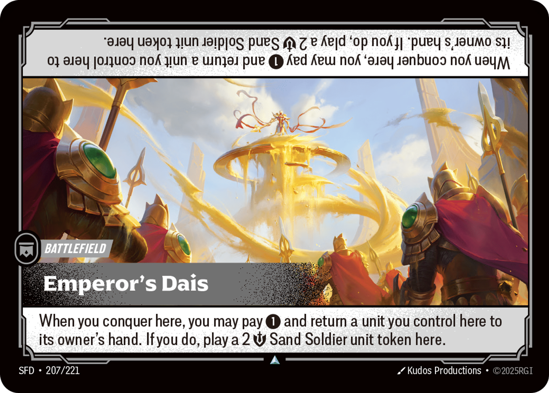 Emperor's Dais — Spiritforged — Riftbound: League of Legends TCG