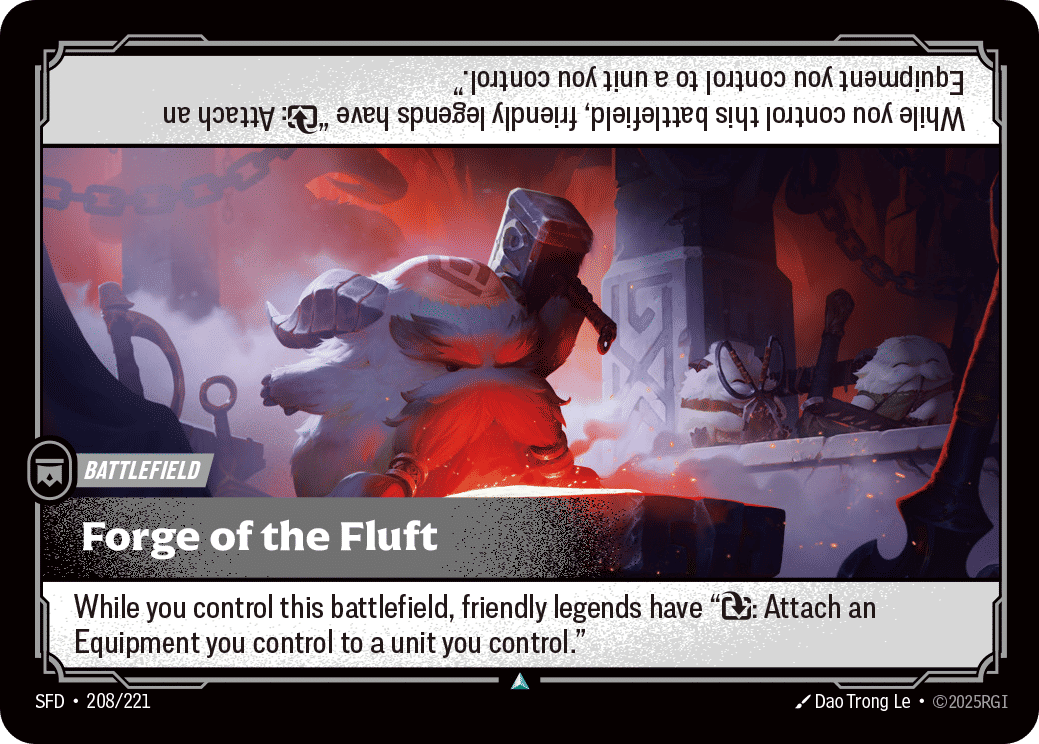 Forge of the Fluft — Spiritforged — Riftbound: League of Legends TCG