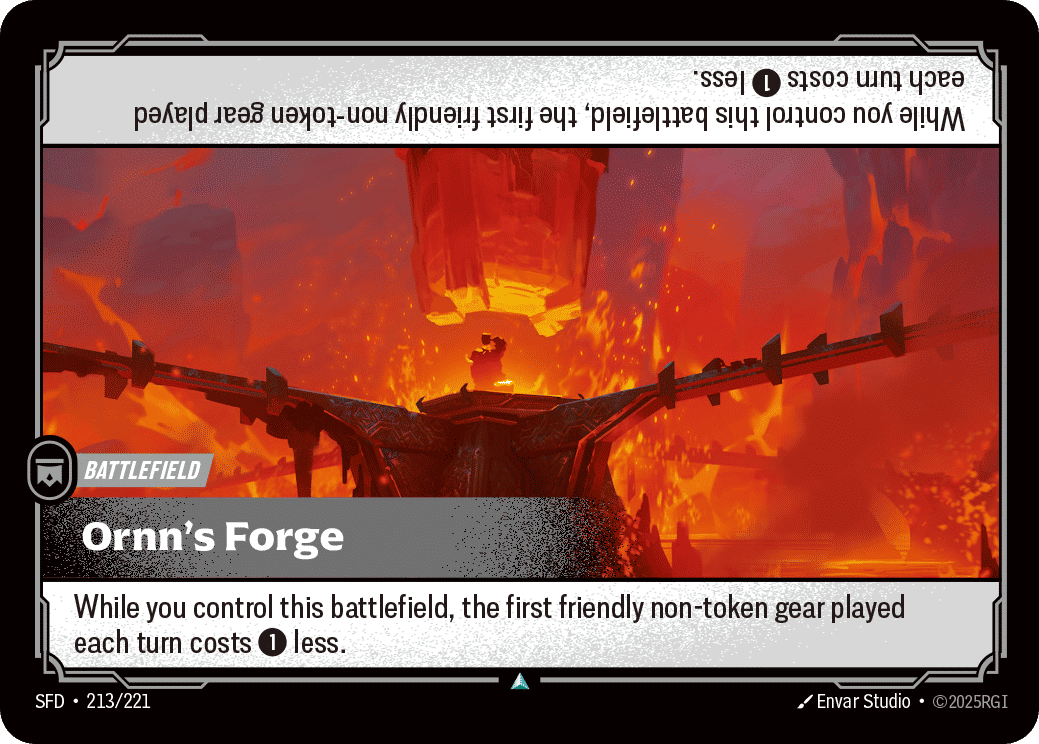 Ornn's Forge — Spiritforged — Riftbound: League of Legends TCG