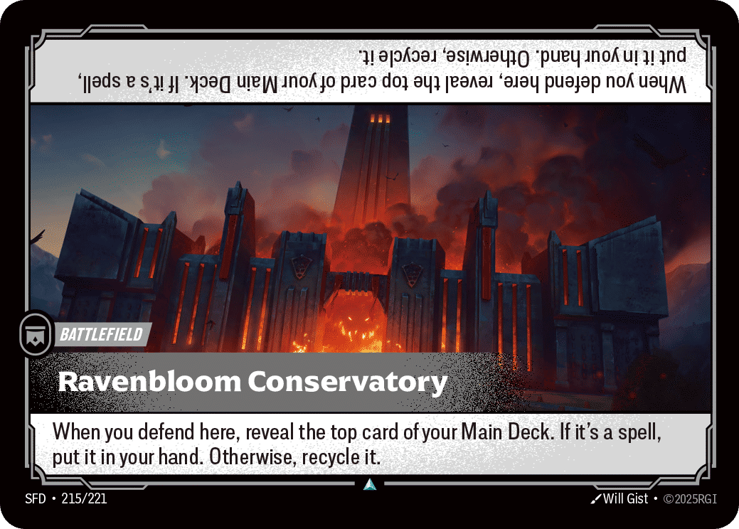 Ravenbloom Conservatory — Spiritforged — Riftbound: League of Legends TCG