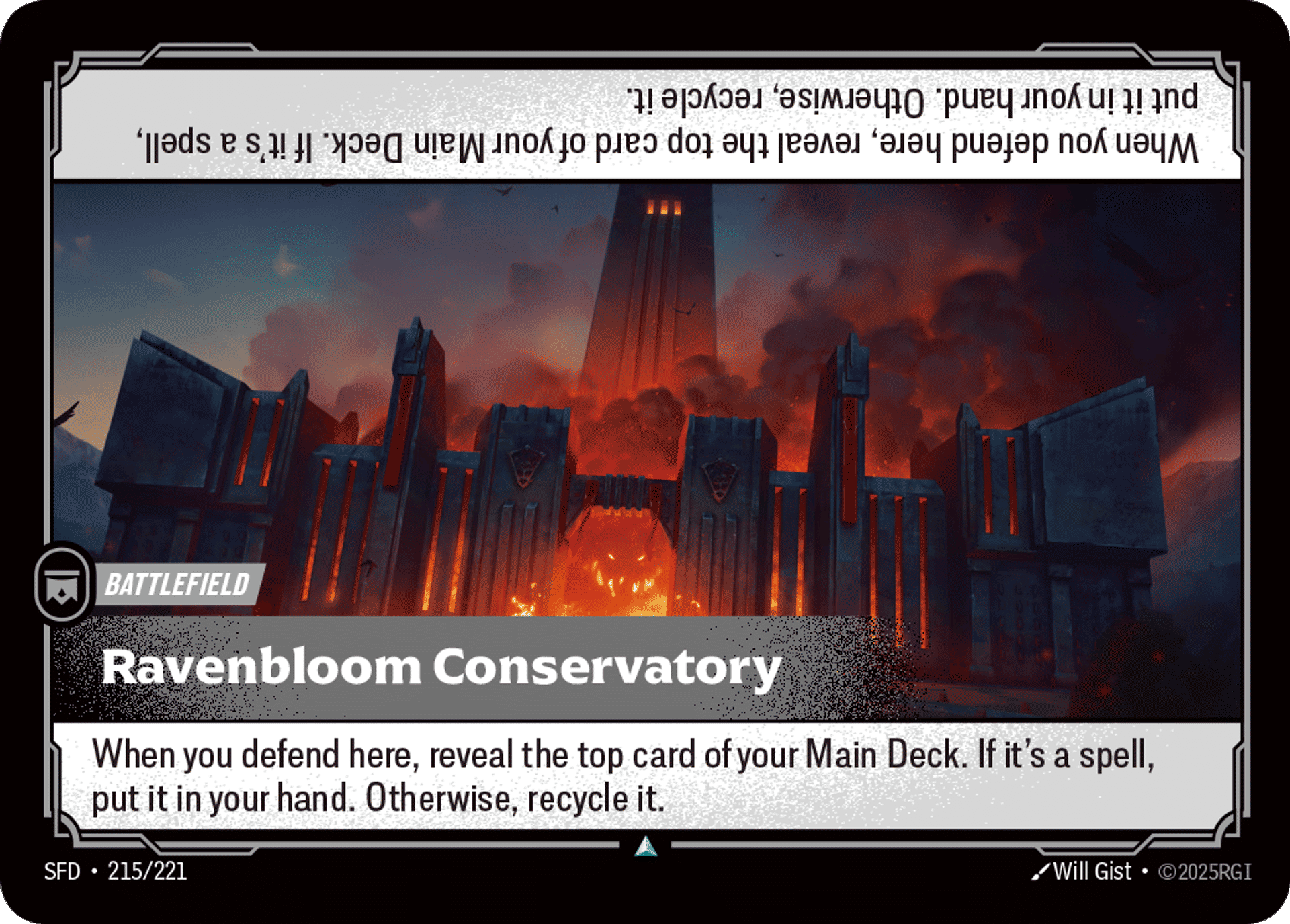 Ravenbloom Conservatory — Spiritforged — Riftbound: League of Legends TCG
