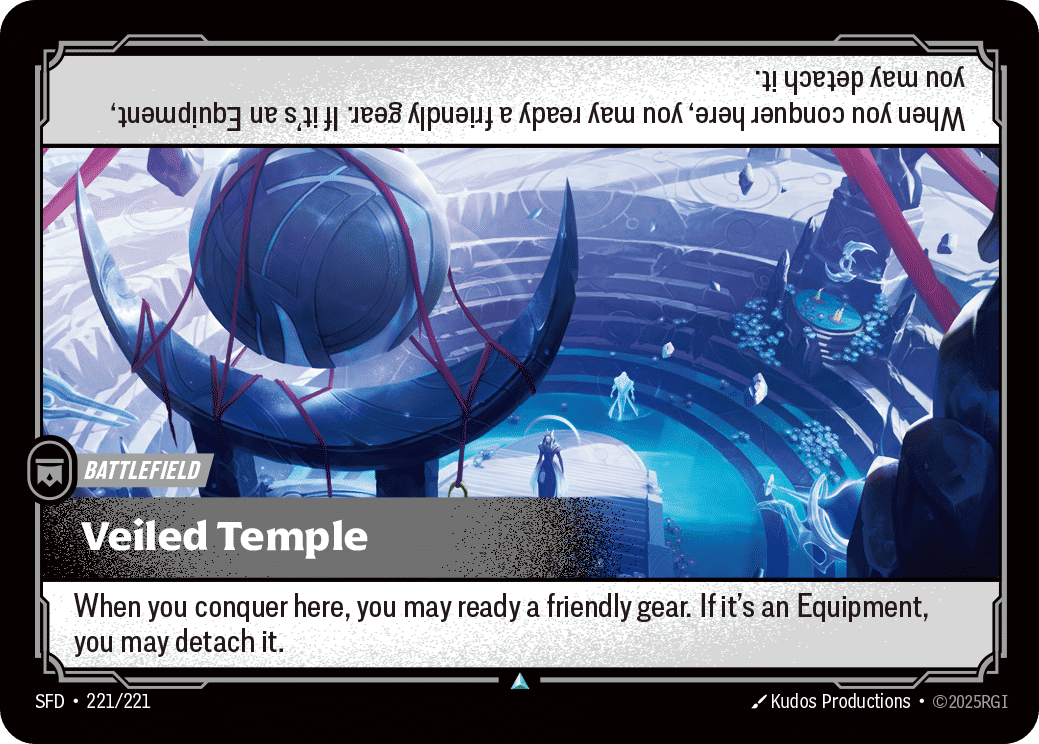 Veiled Temple — Spiritforged — Riftbound: League of Legends TCG
