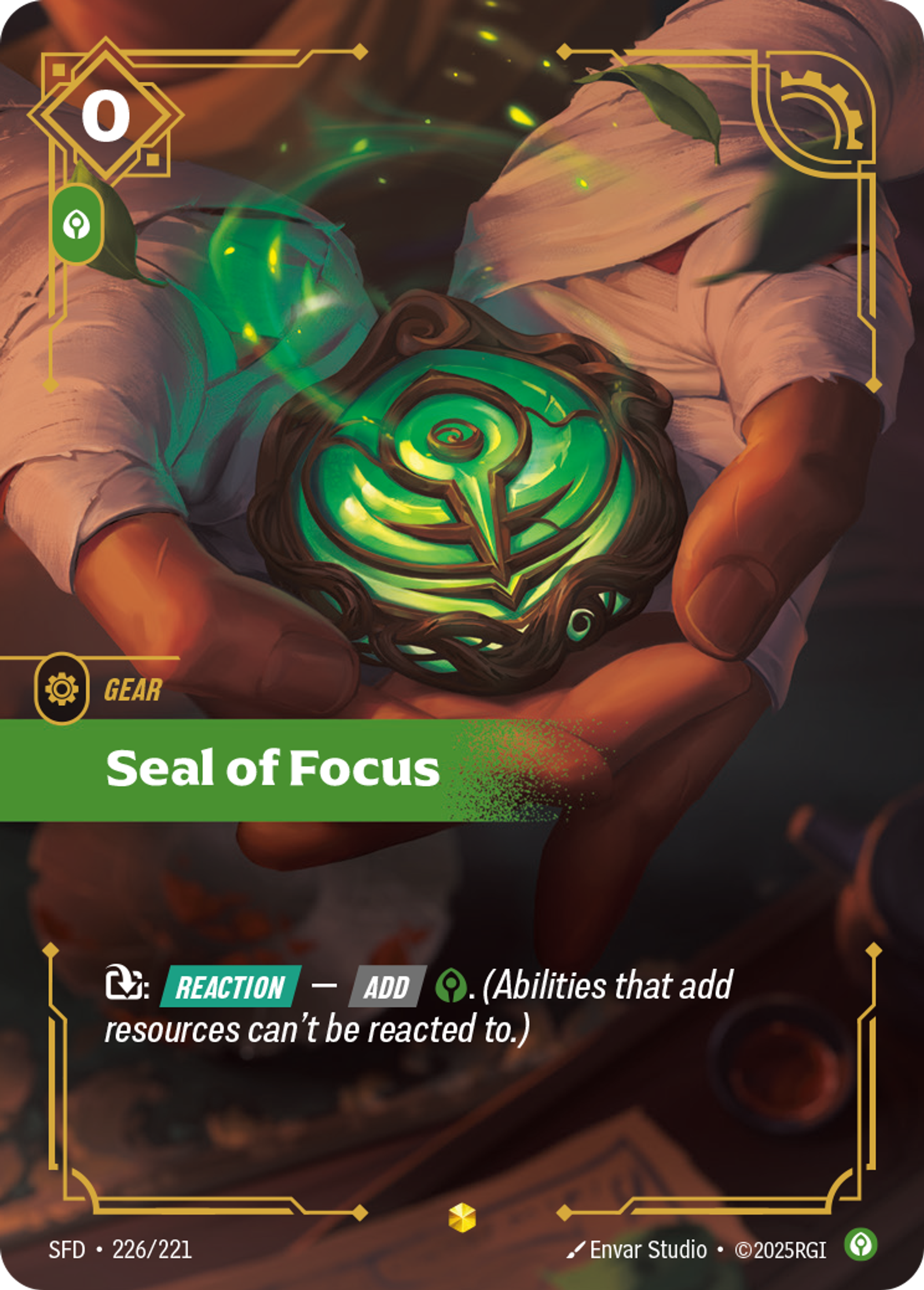 Seal of Focus — Spiritforged — Riftbound: League of Legends TCG