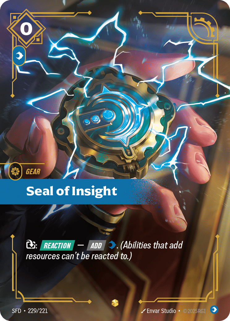 Seal of Insight — Spiritforged — Riftbound: League of Legends TCG