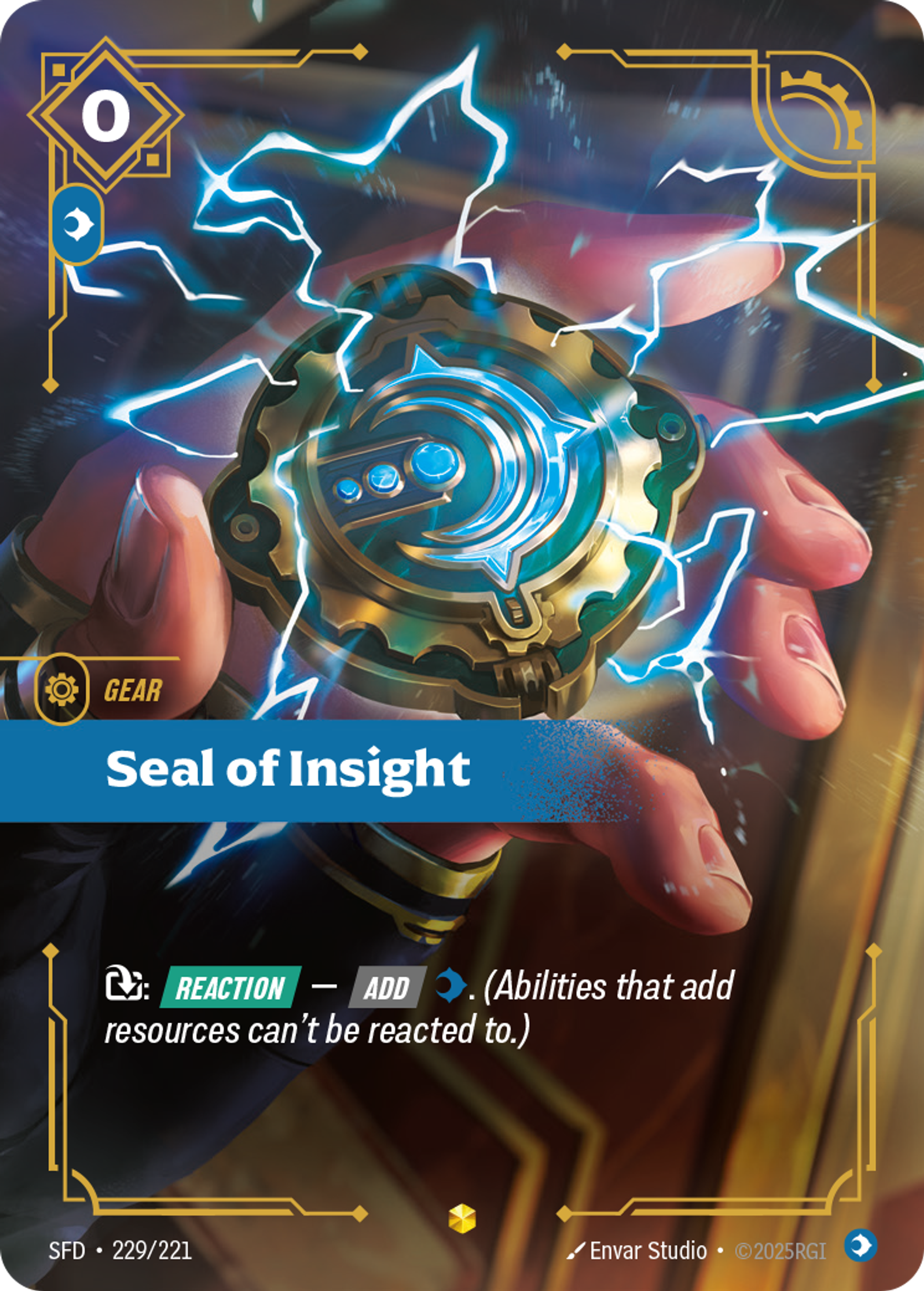 Seal of Insight — Spiritforged — Riftbound: League of Legends TCG