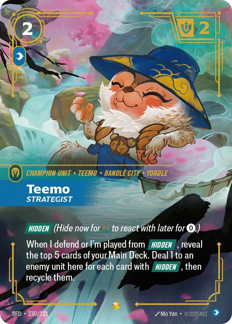 Teemo - Strategist — Spiritforged — Riftbound: League of Legends TCG
