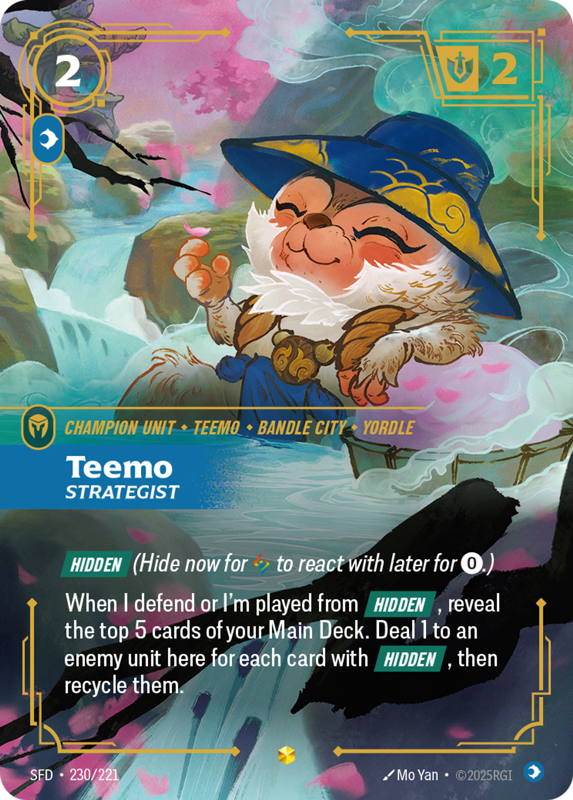 Teemo - Strategist — Spiritforged — Riftbound: League of Legends TCG