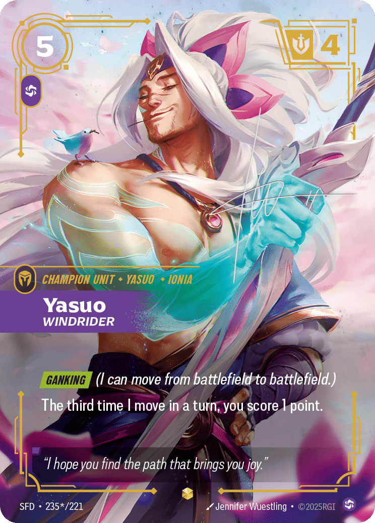 Yasuo - Windrider (Signed)