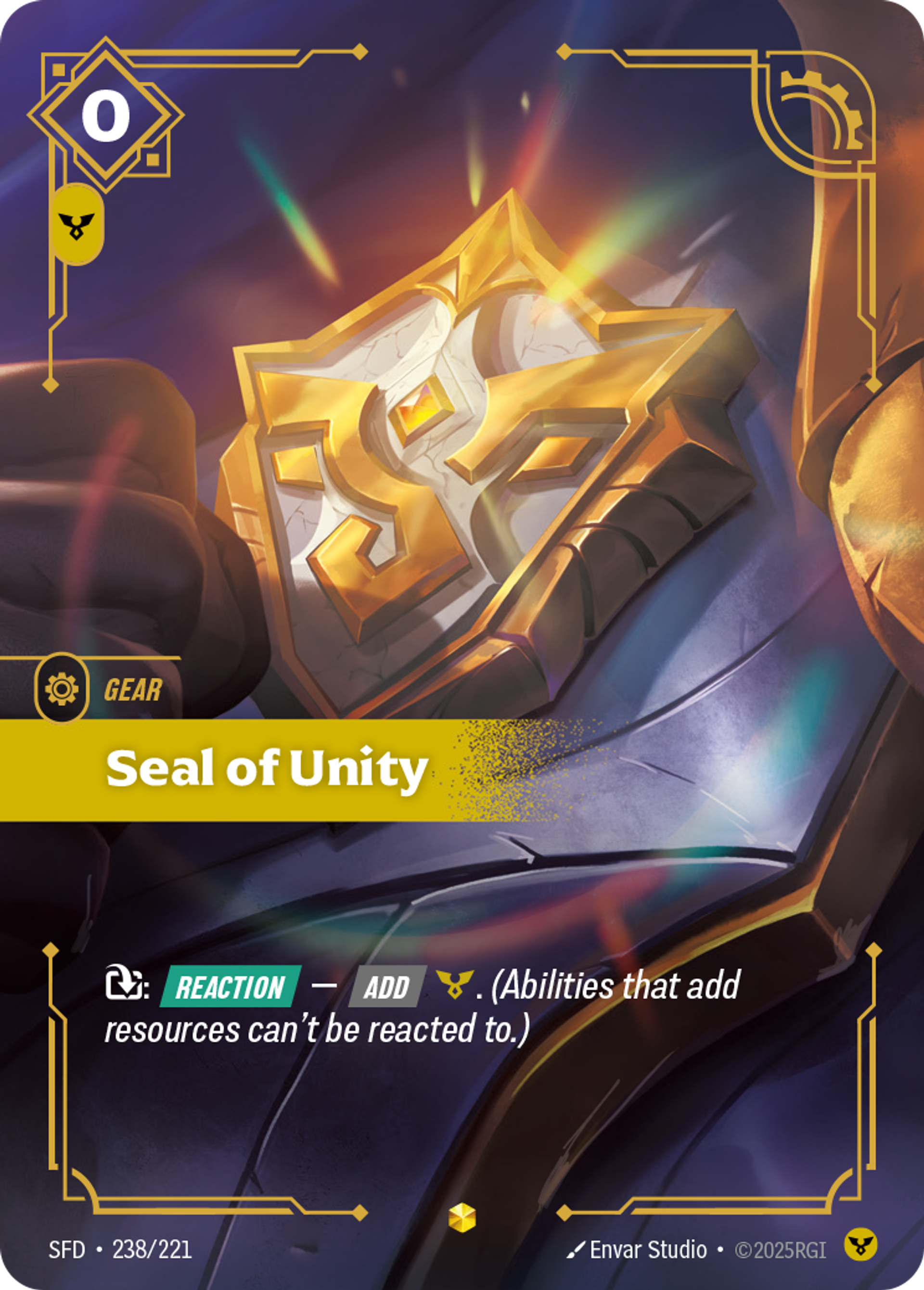 Seal of Unity — Spiritforged — Riftbound: League of Legends TCG