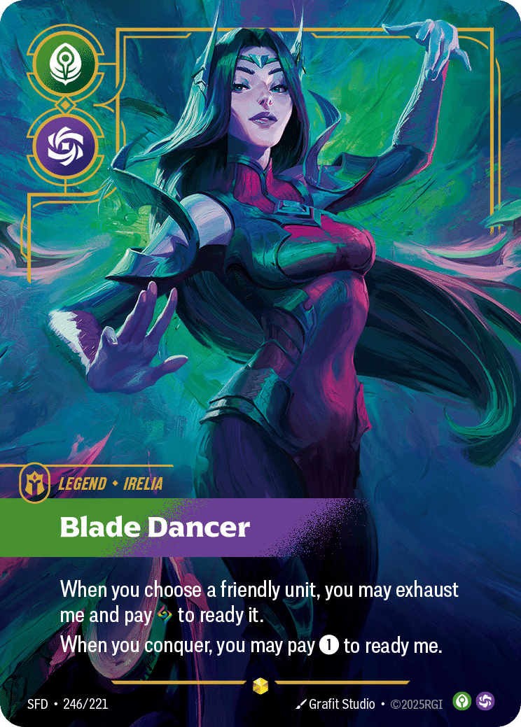 Irelia - Blade Dancer — Spiritforged — Riftbound: League of Legends TCG
