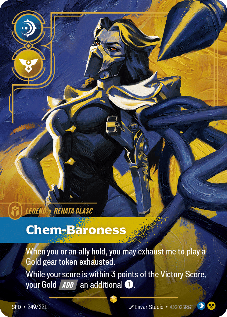 Renata Glasc - Chem-Baroness — Spiritforged — Riftbound: League of Legends TCG