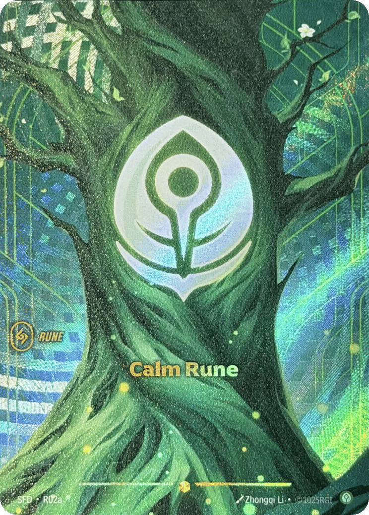 Calm Rune — Spiritforged — Riftbound: League of Legends TCG