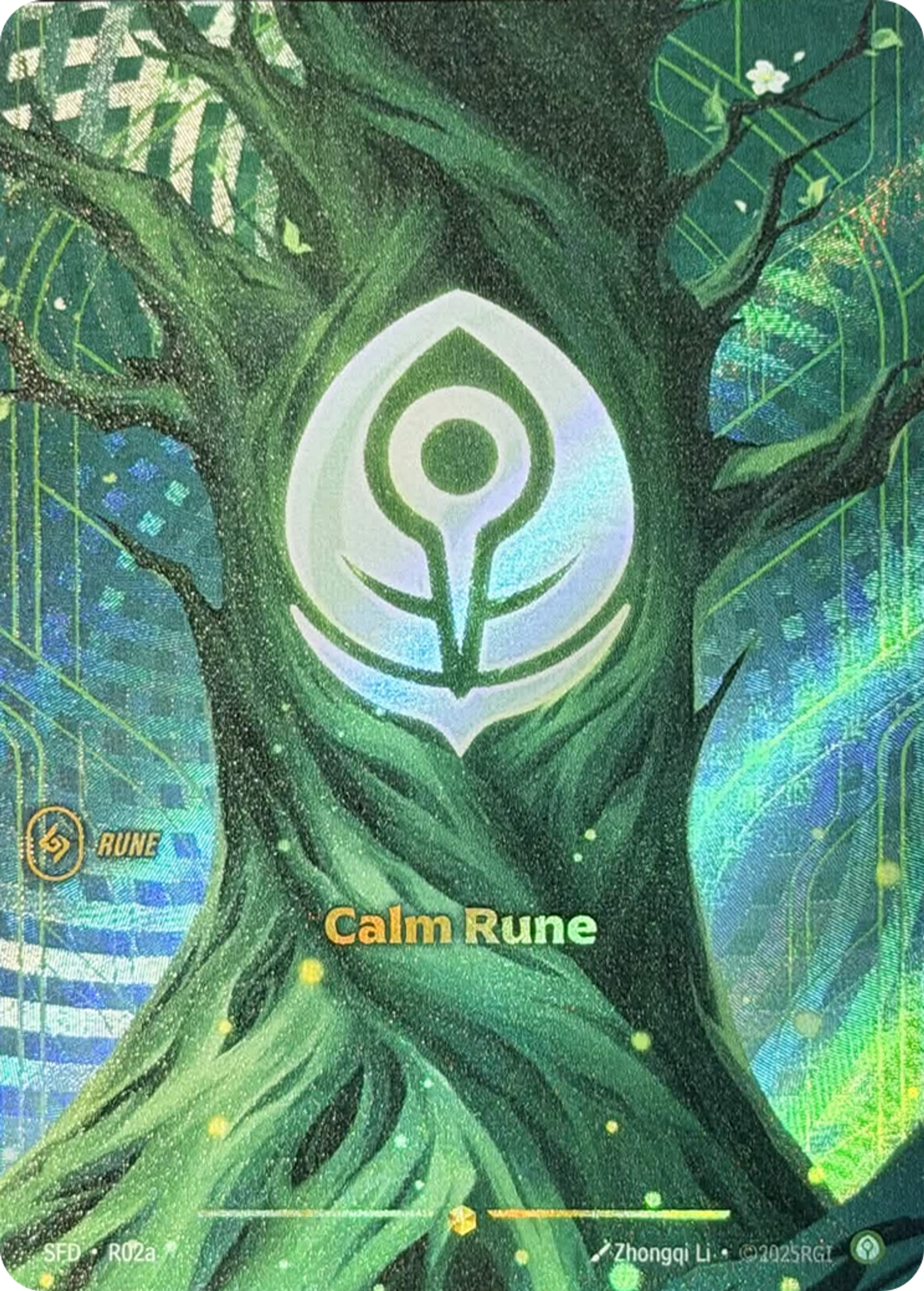Calm Rune — Spiritforged — Riftbound: League of Legends TCG
