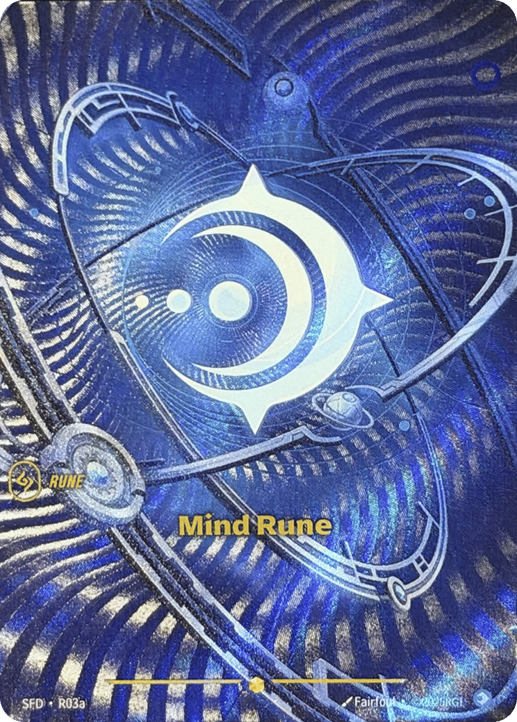 Mind Rune — Spiritforged — Riftbound: League of Legends TCG