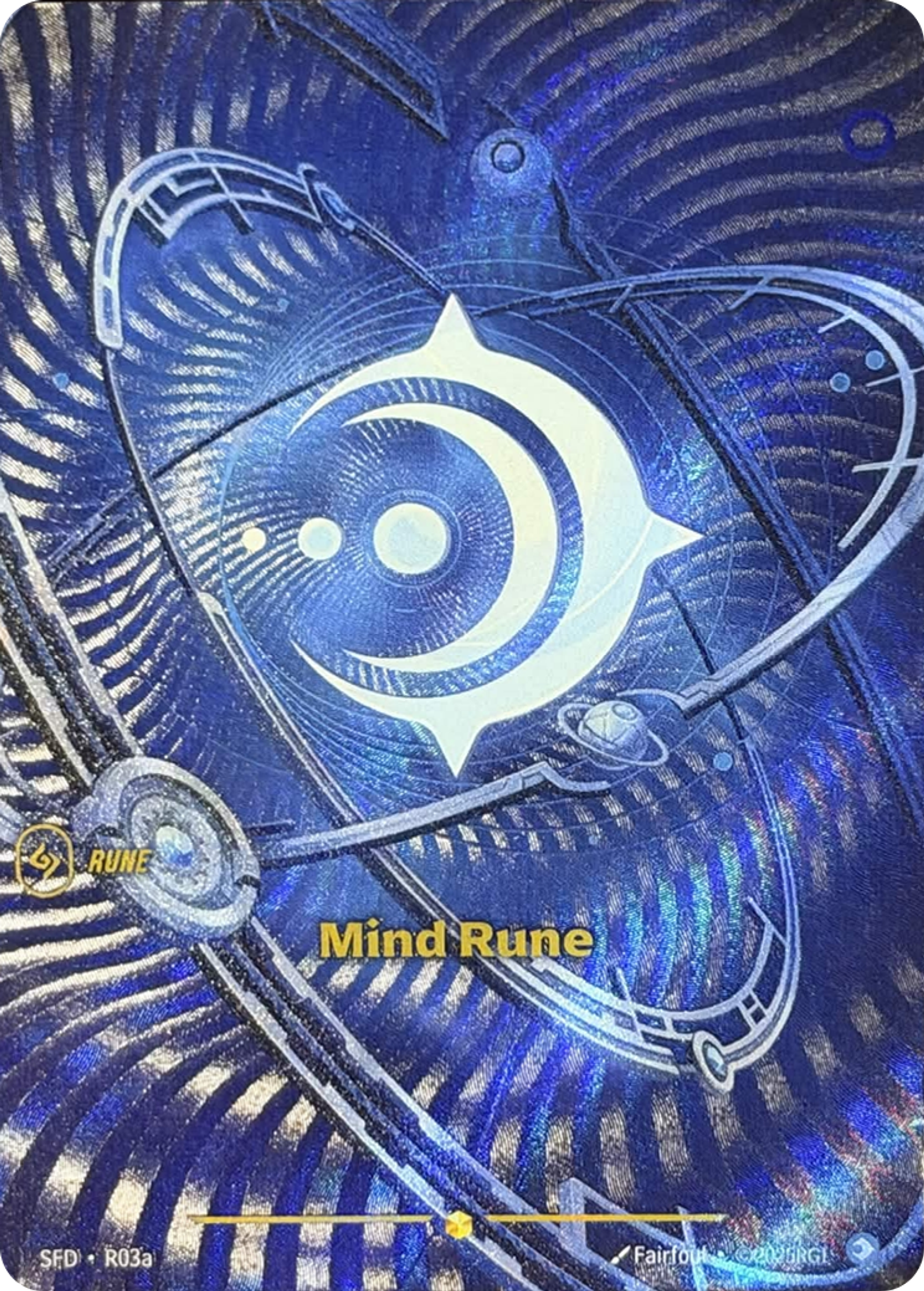 Mind Rune — Spiritforged — Riftbound: League of Legends TCG