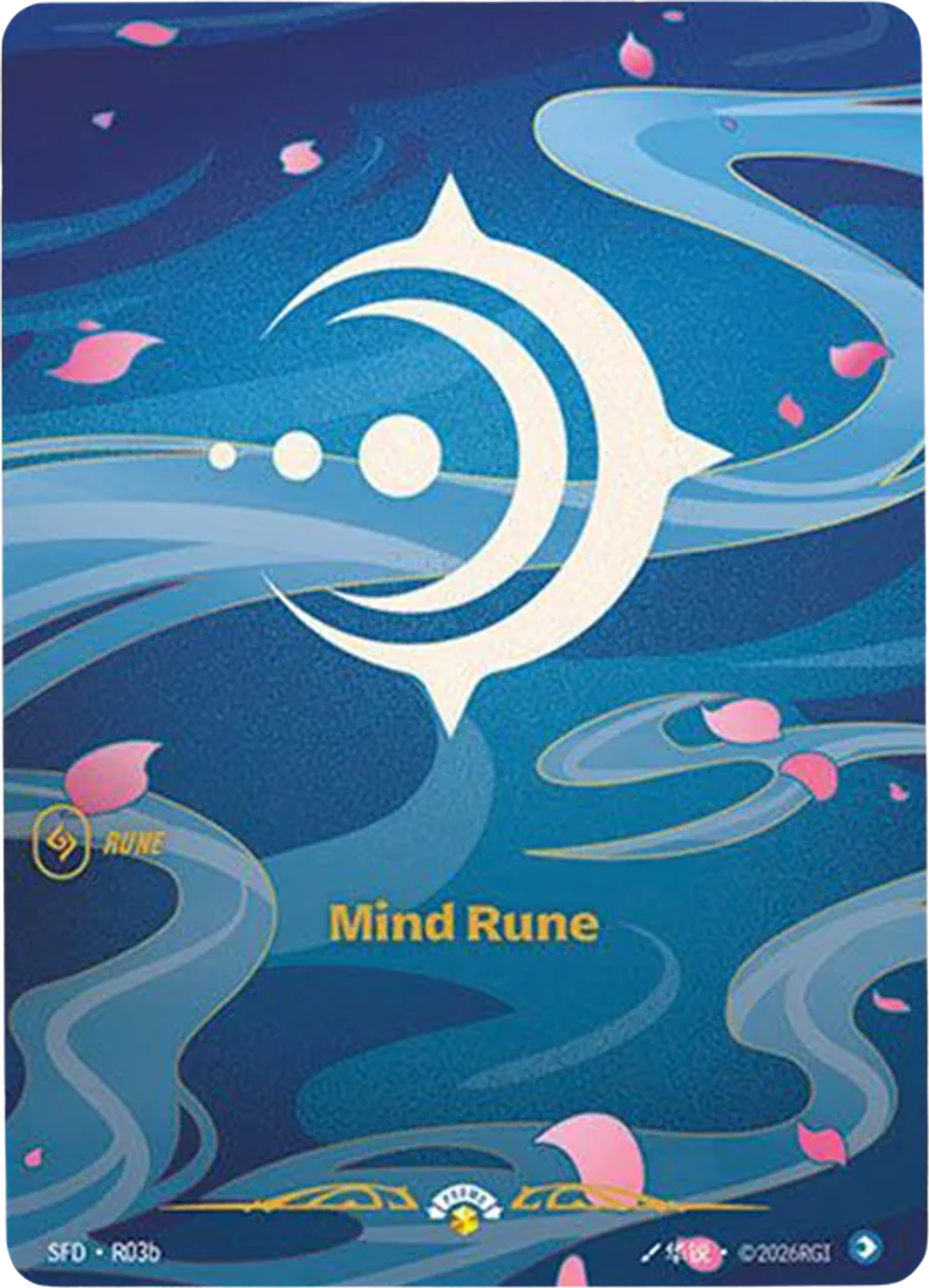 Mind Rune — Spiritforged - Promo Cards — Riftbound: League of Legends TCG