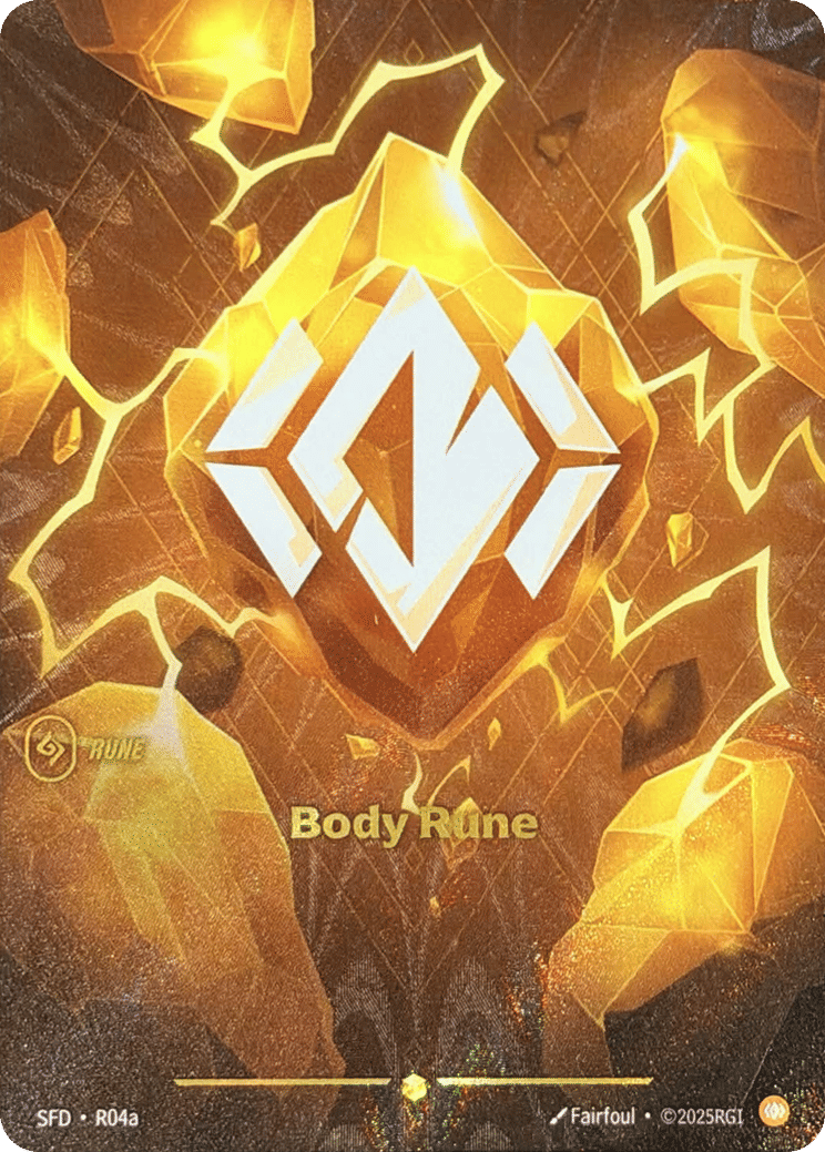 Body Rune — Spiritforged — Riftbound: League of Legends TCG