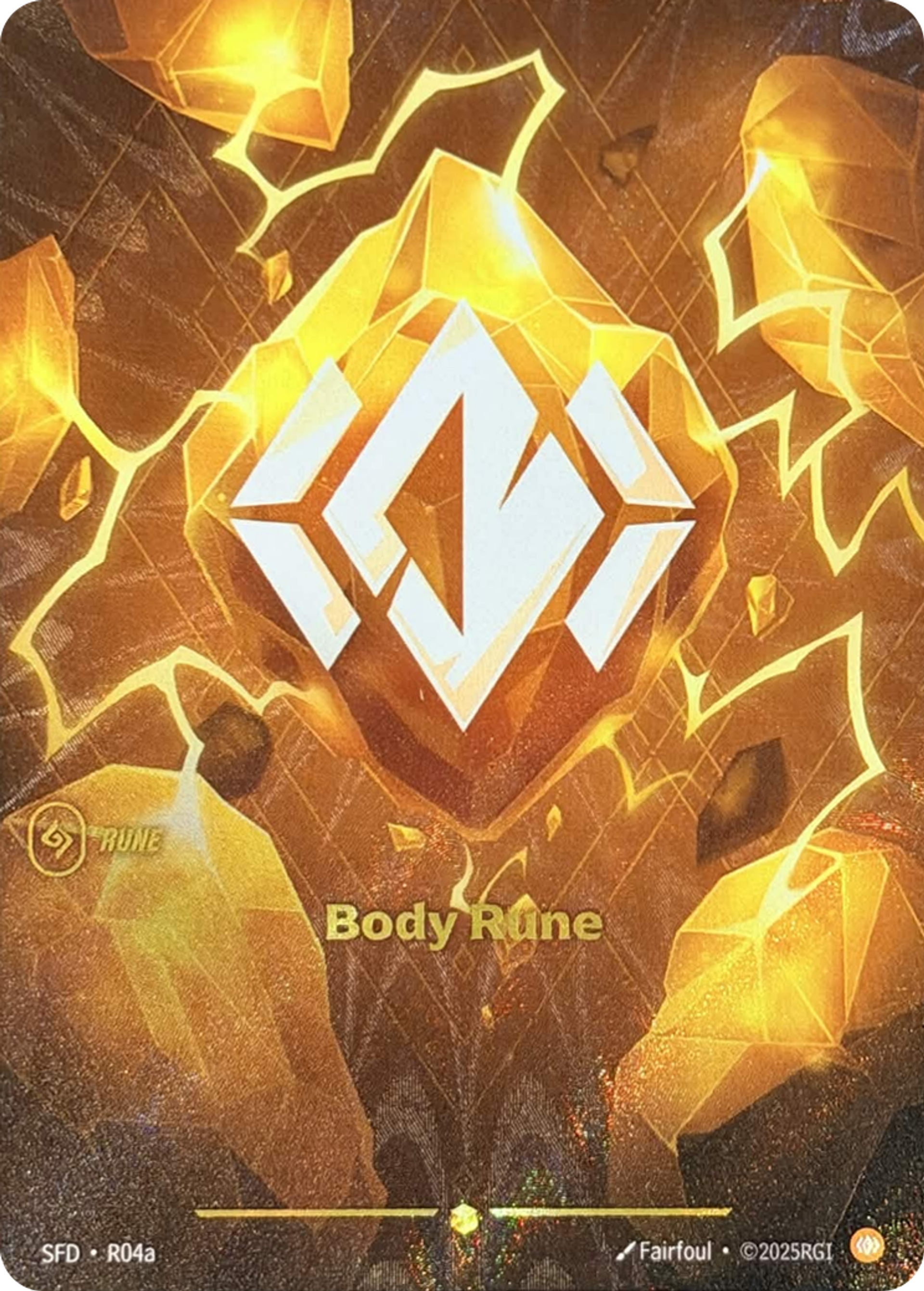 Body Rune — Spiritforged — Riftbound: League of Legends TCG