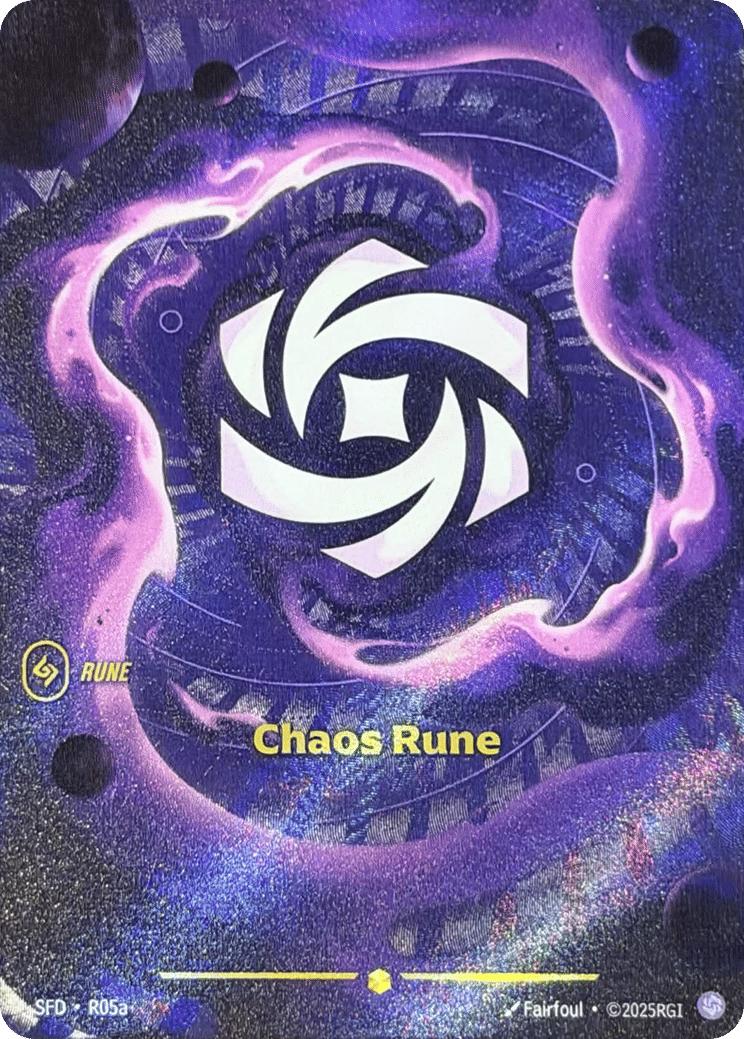 Chaos Rune — Spiritforged — Riftbound