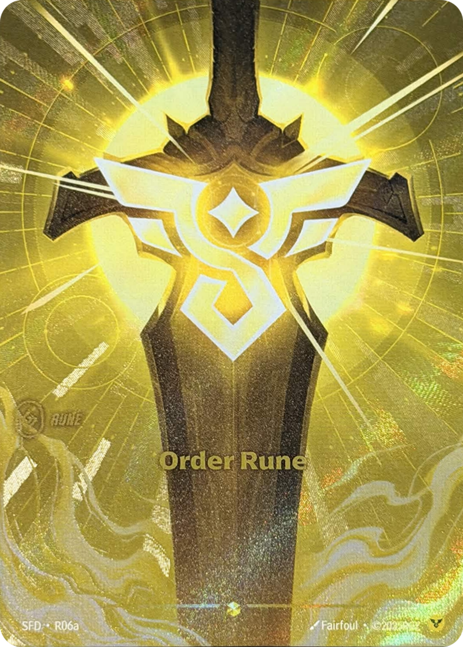 Order Rune — Spiritforged — Riftbound: League of Legends TCG