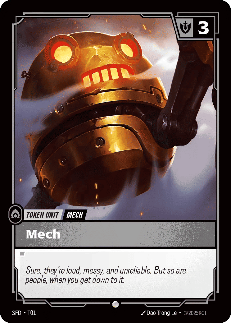 Mech — Spiritforged — Riftbound: League of Legends TCG