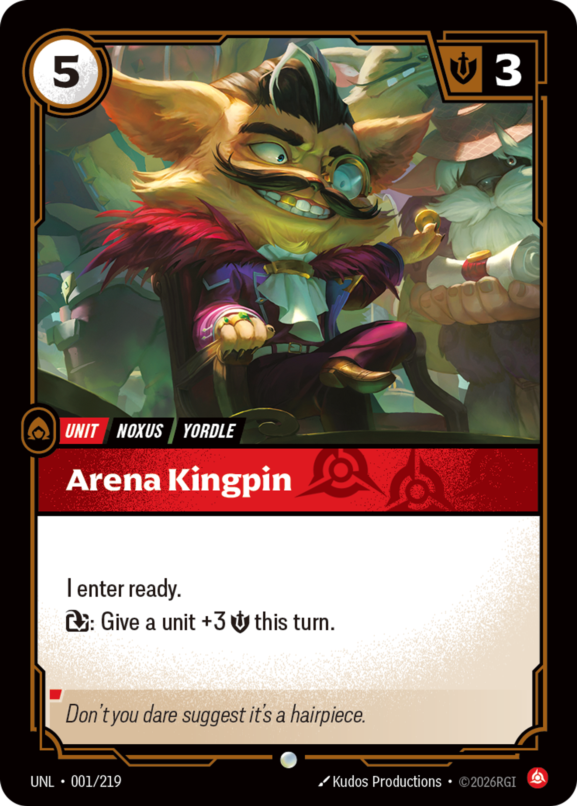 Arena Kingpin — Unleashed — Riftbound