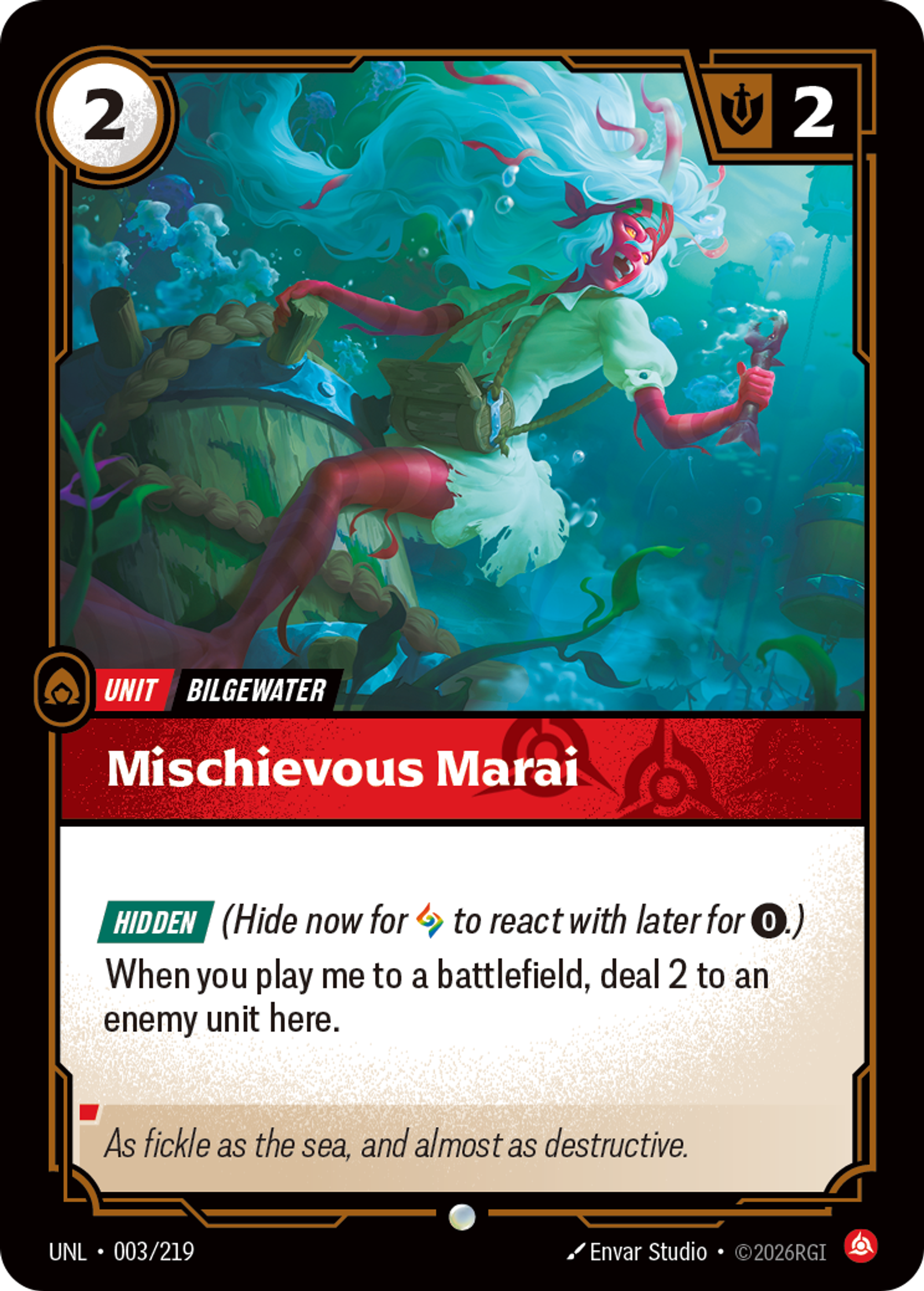 Mischievous Marai — Unleashed — Riftbound