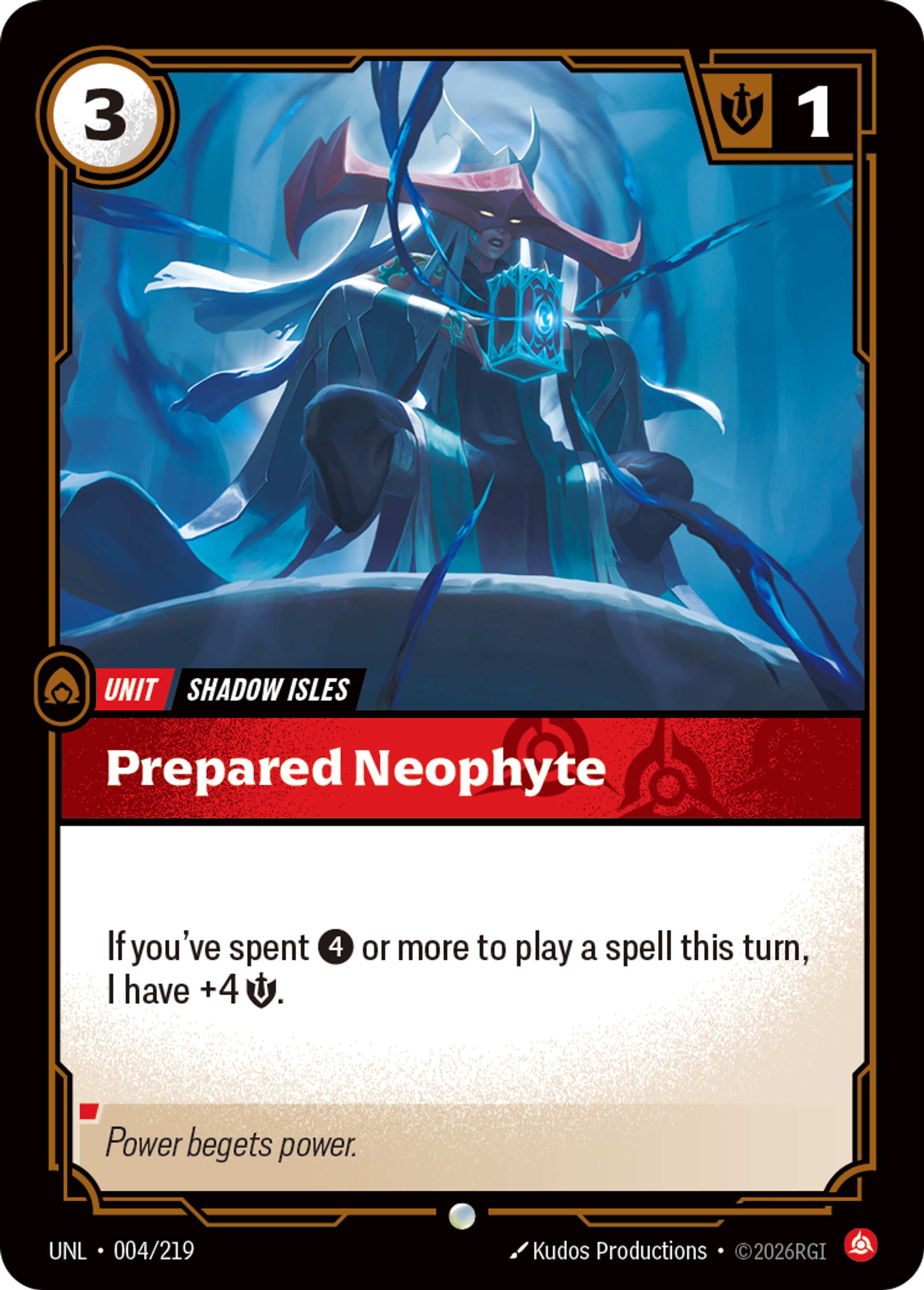 Prepared Neophyte — Unleashed — Riftbound