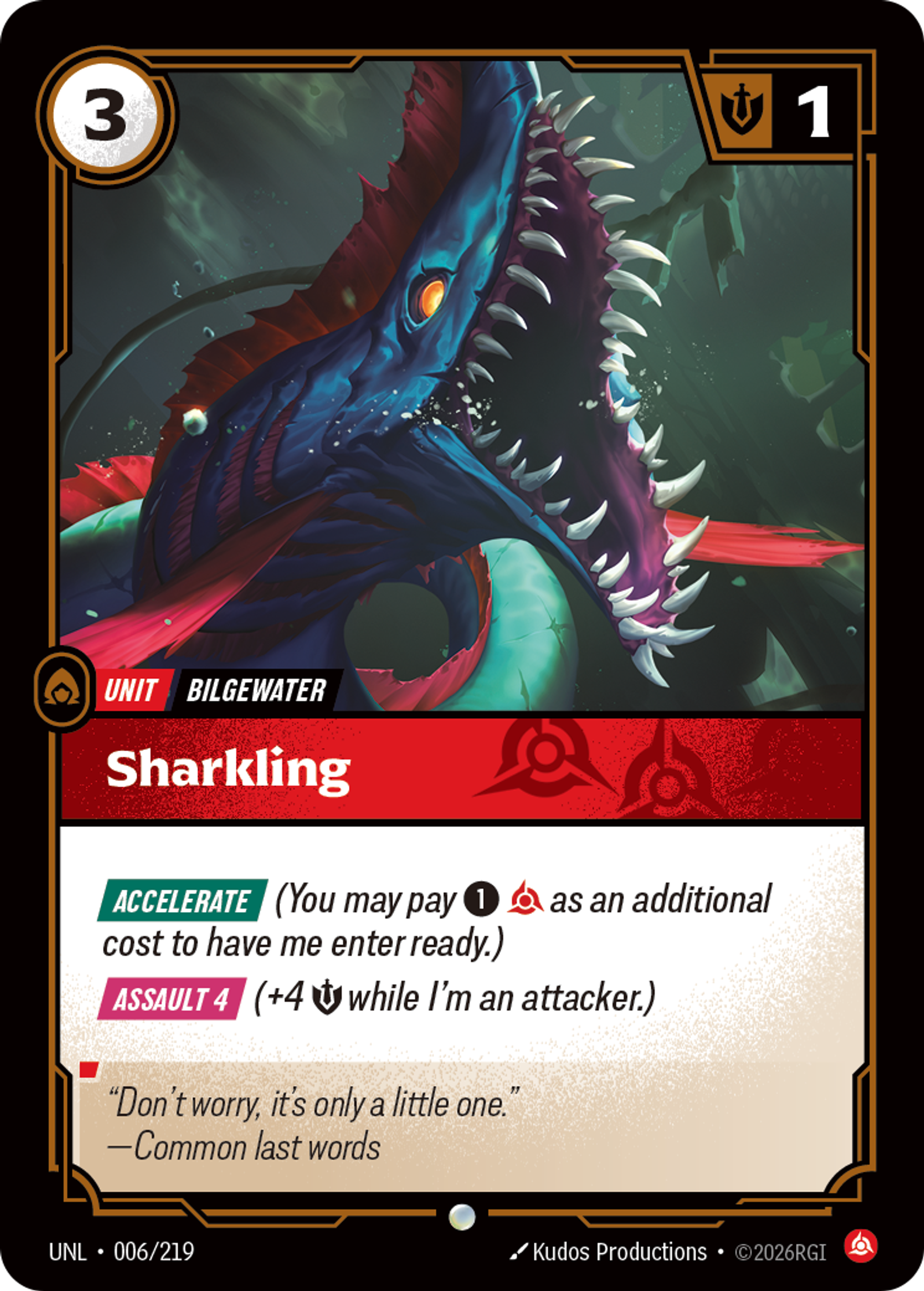 Sharkling — Unleashed — Riftbound