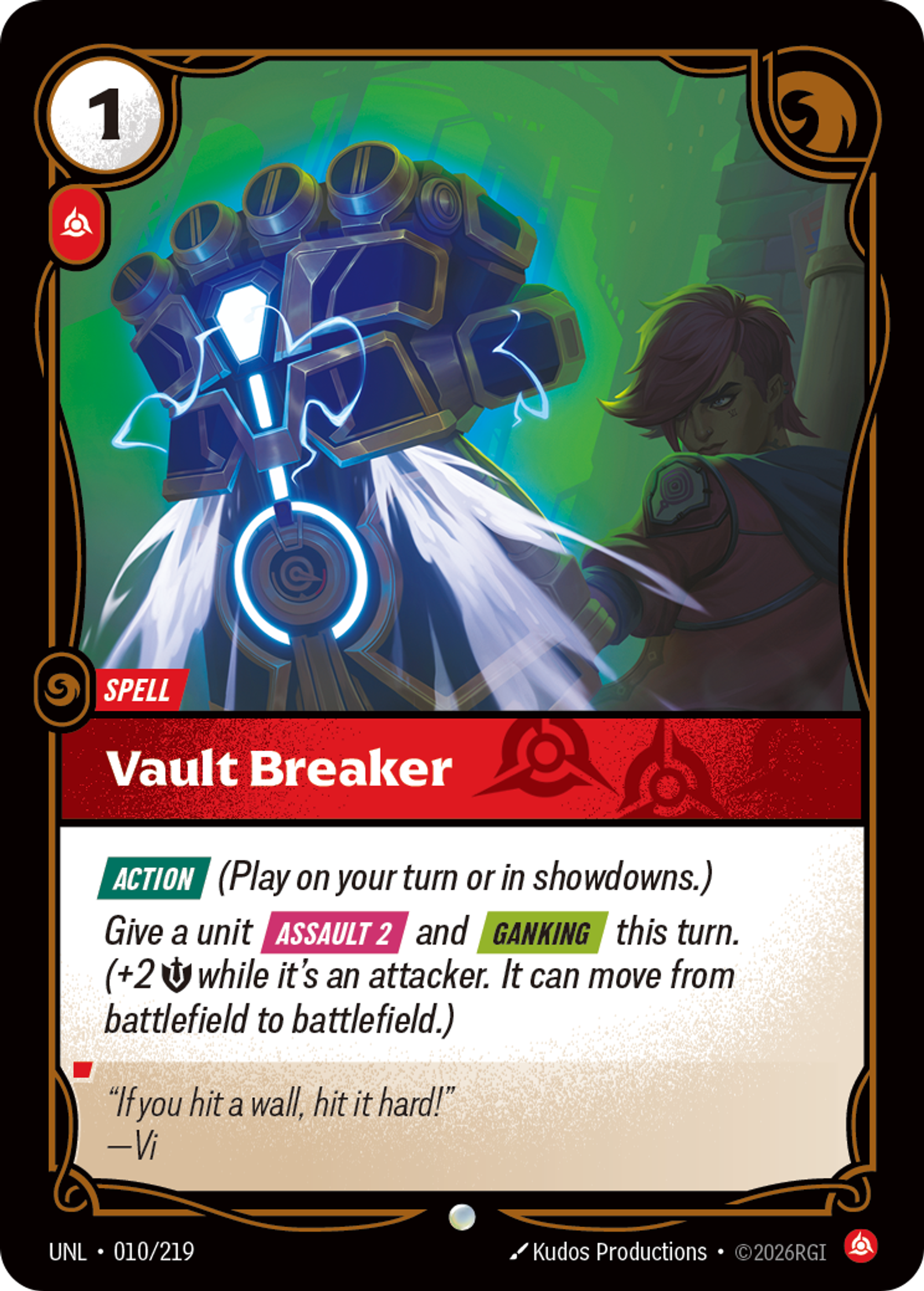 Vault Breaker — Unleashed — Riftbound