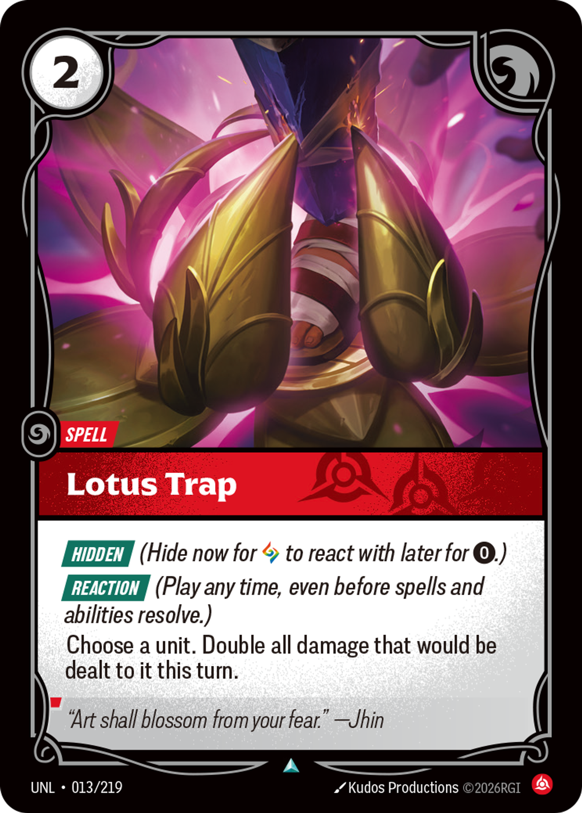 Lotus Trap — Unleashed — Riftbound