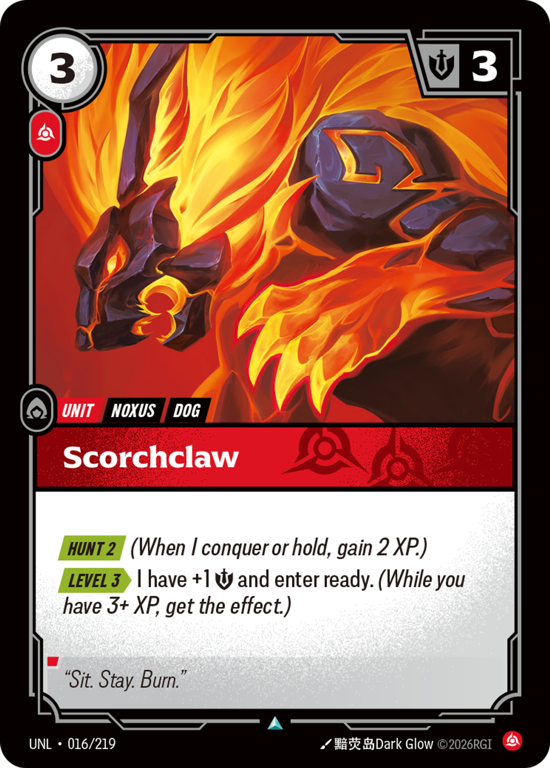 Scorchclaw — Unleashed — Riftbound