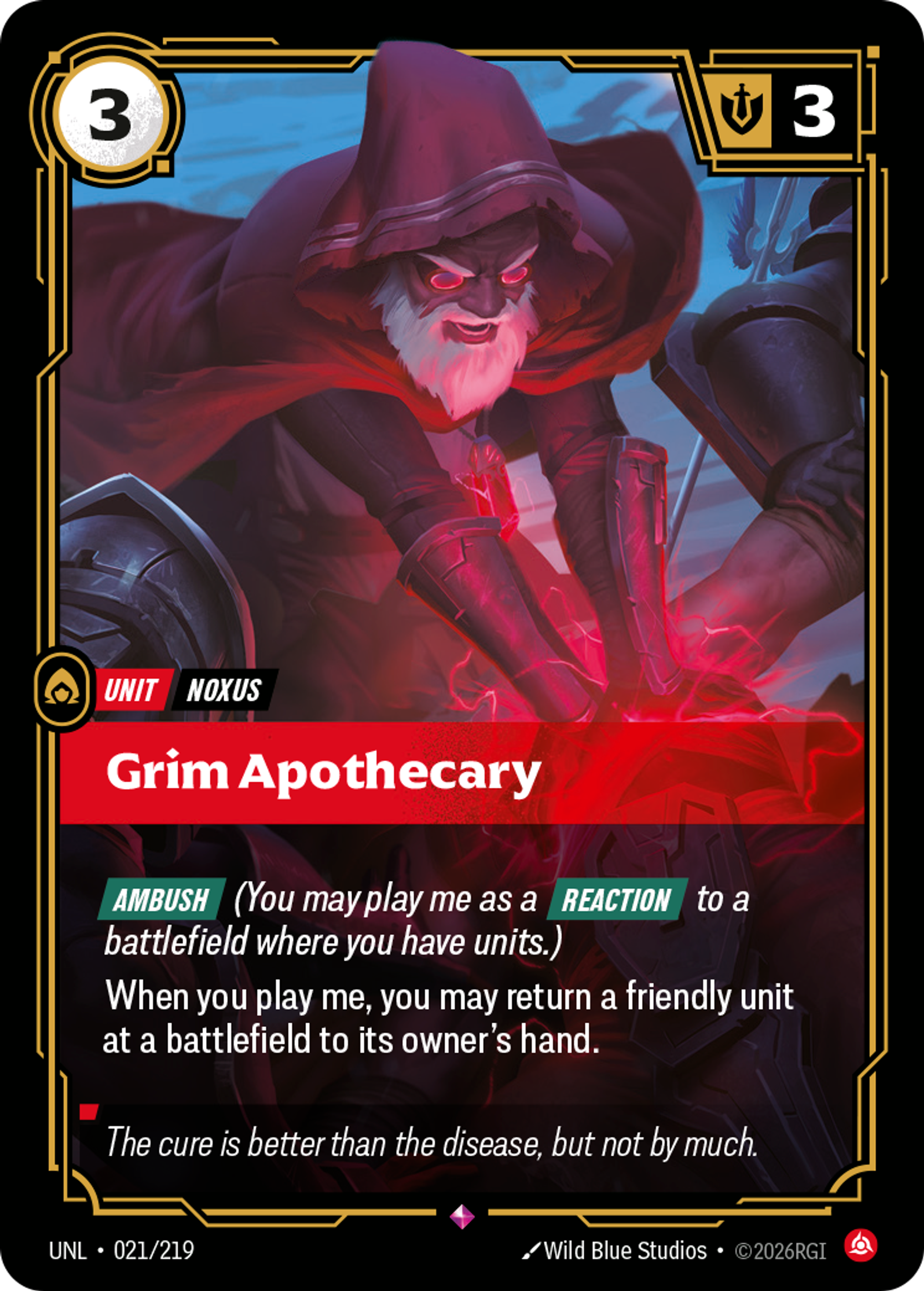 Grim Apothecary — Unleashed — Riftbound