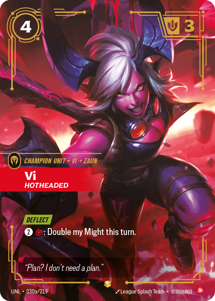 Vi - Hotheaded (Alternate Art)