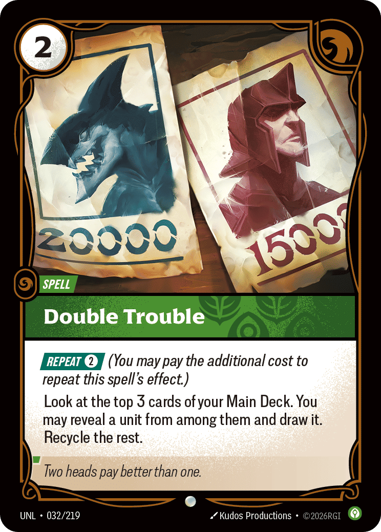 Double Trouble — Unleashed — Riftbound