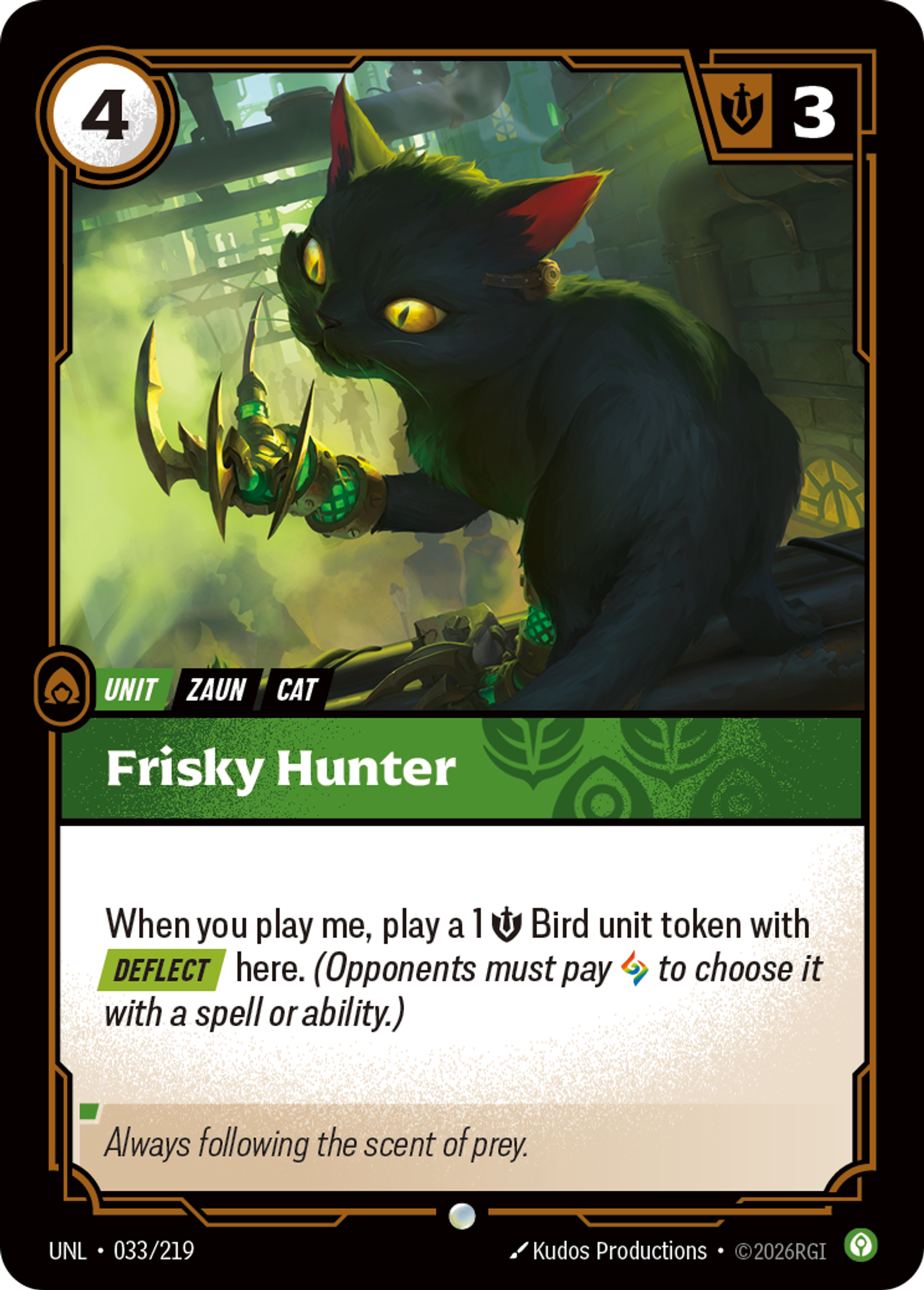 Frisky Hunter — Unleashed — Riftbound