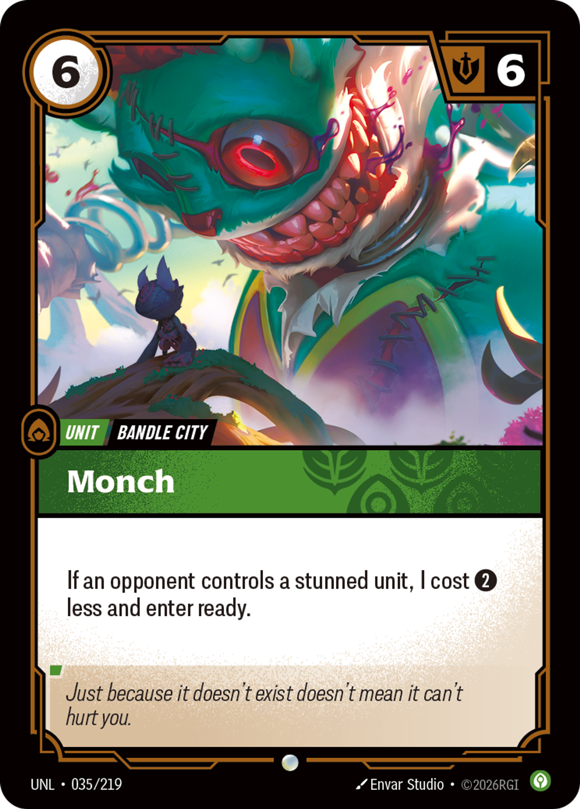 Monch — Unleashed — Riftbound