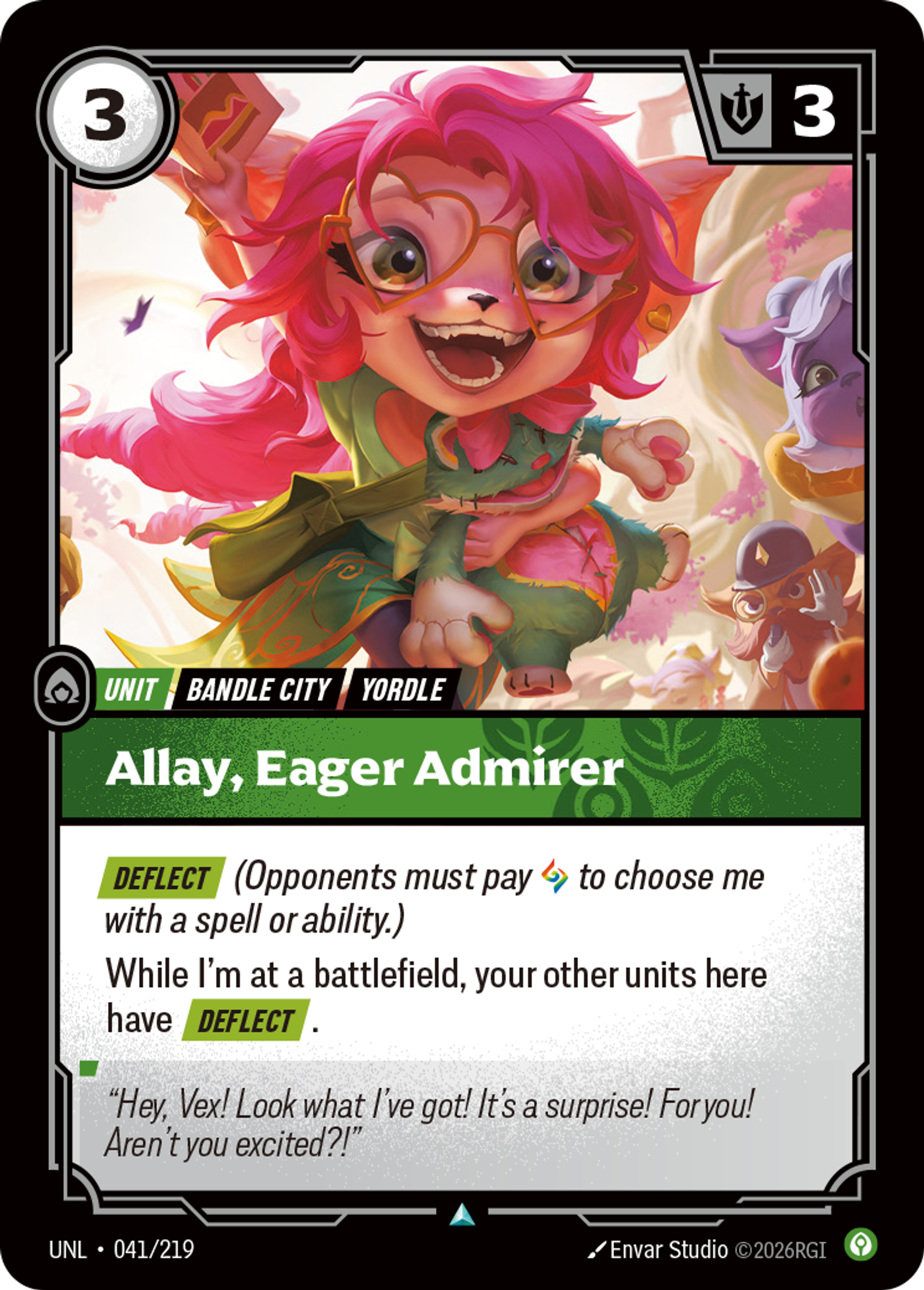 Allay, Eager Admirer — Unleashed — Riftbound