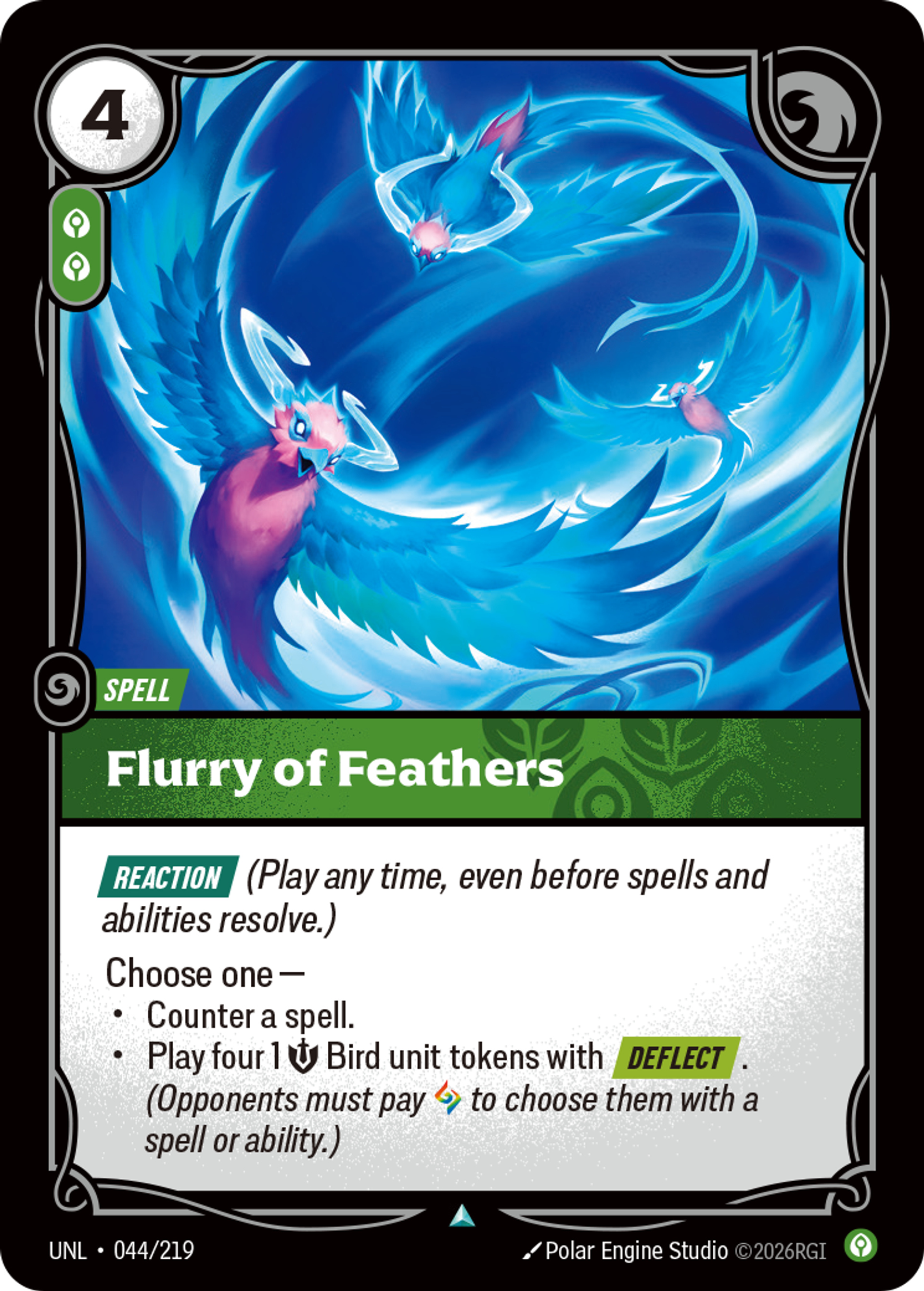 Flurry of Feathers — Unleashed — Riftbound