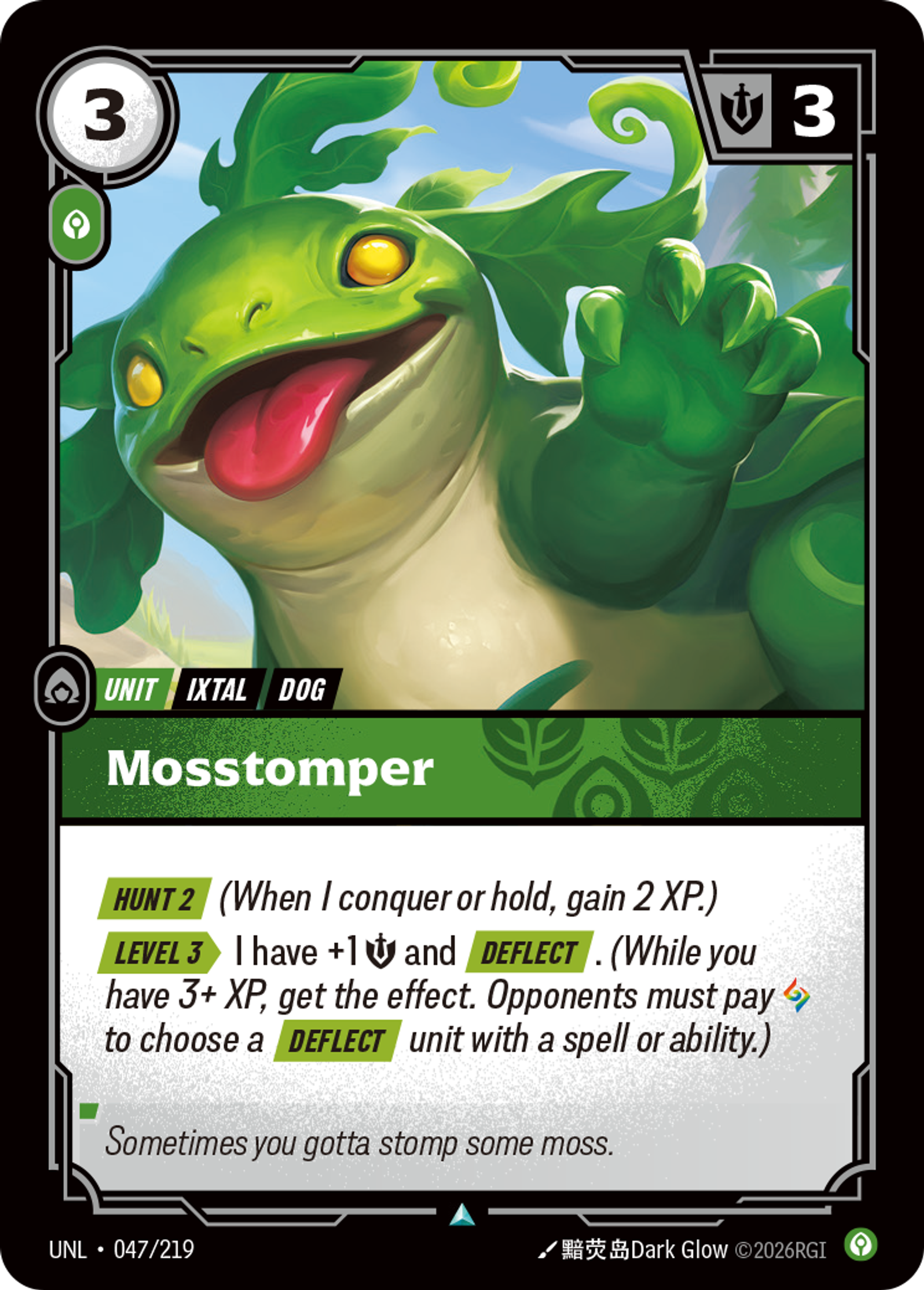 Mosstomper — Unleashed — Riftbound